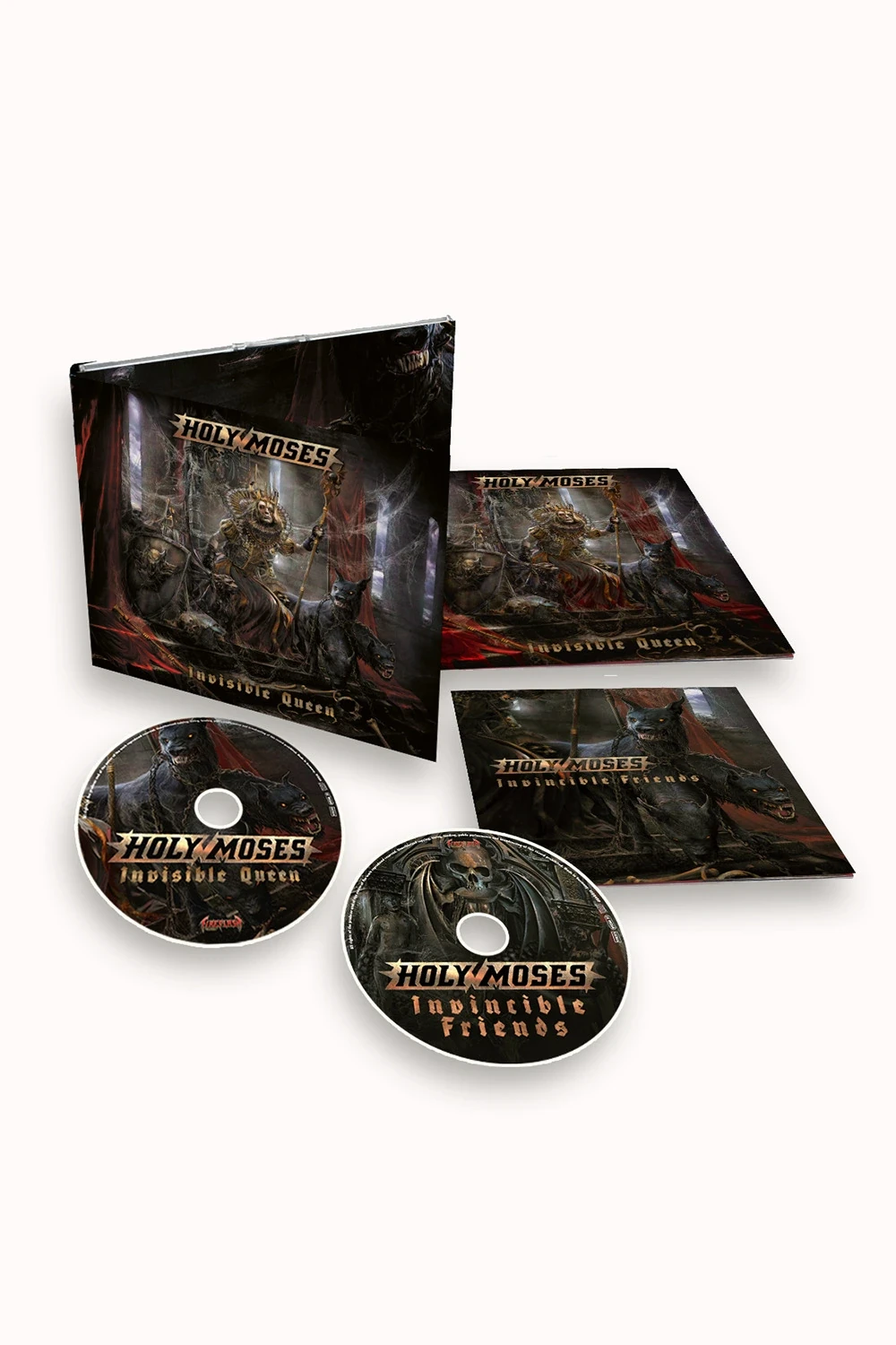 HOLY MOSES · Invisible Queen | DIGIPAK 2CD (Death Metal CDs)