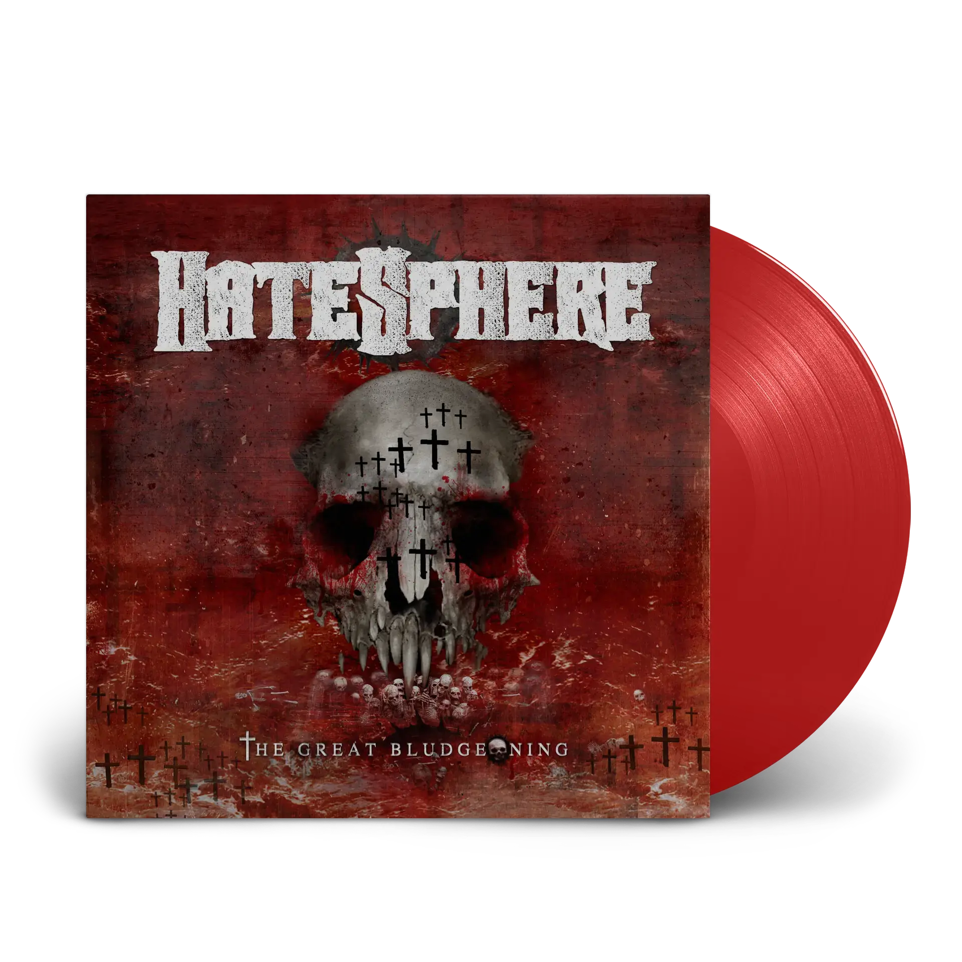 HATESPHERE · The Great Bludgeoning | TRANSPARENT RED LP (Thrash Metal Vinyl)