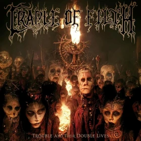 CRADLE OF FILTH · Trouble And Their Double Lives | SILVER 2LP (Black Metal/Gothic Metal Vinyl) · Bild 1