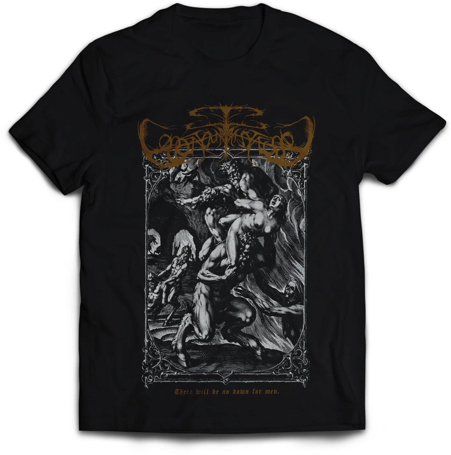 BONJOUR TRISTESSE · No dawn for men | T-SHIRT (Black Metal Clothes)