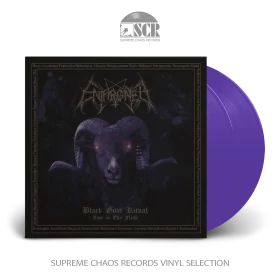 ENTHRONED - Black Goat Ritual - Live in Thy Flesh [PURPLE 2LP] (Black Metal Vinyl)