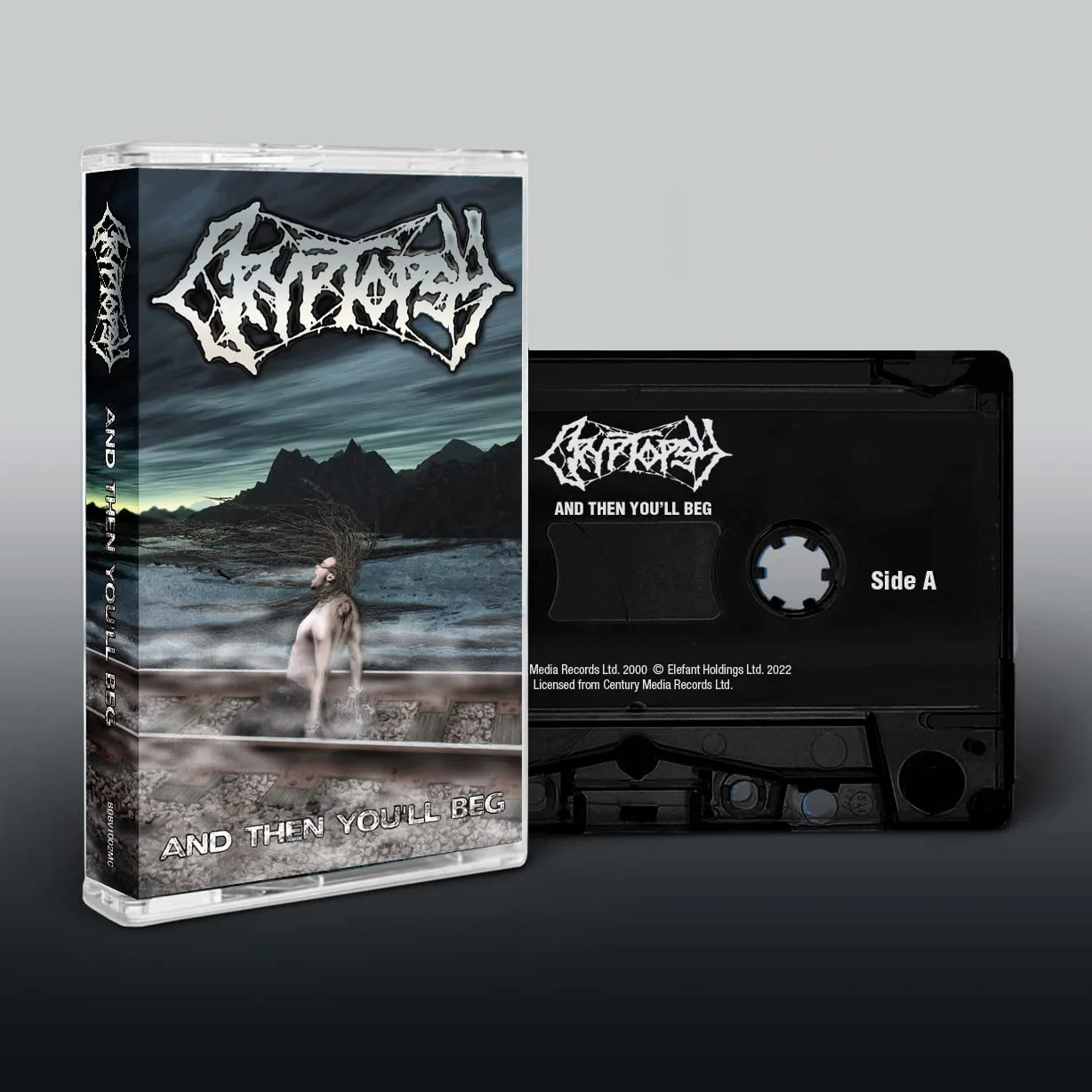 CRYPTOPSY · And Then You'll Beg | BLACK TAPE (Death Metal Tapes)