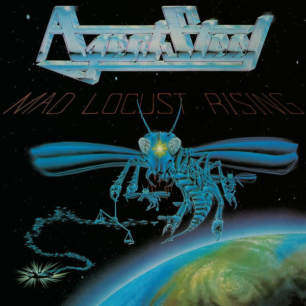 AGENT STEEL · Mad Locust Rising | CLEAR/BLUE SPLATTER MLP (Heavy Metal Vinyl) · Bild 1