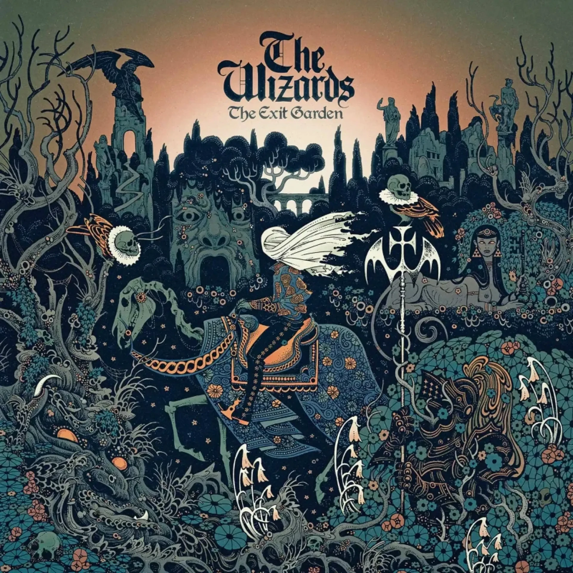 THE WIZARDS · The Exit Garden | ORANGE LP (Doom Metal Vinyl) · Bild 1