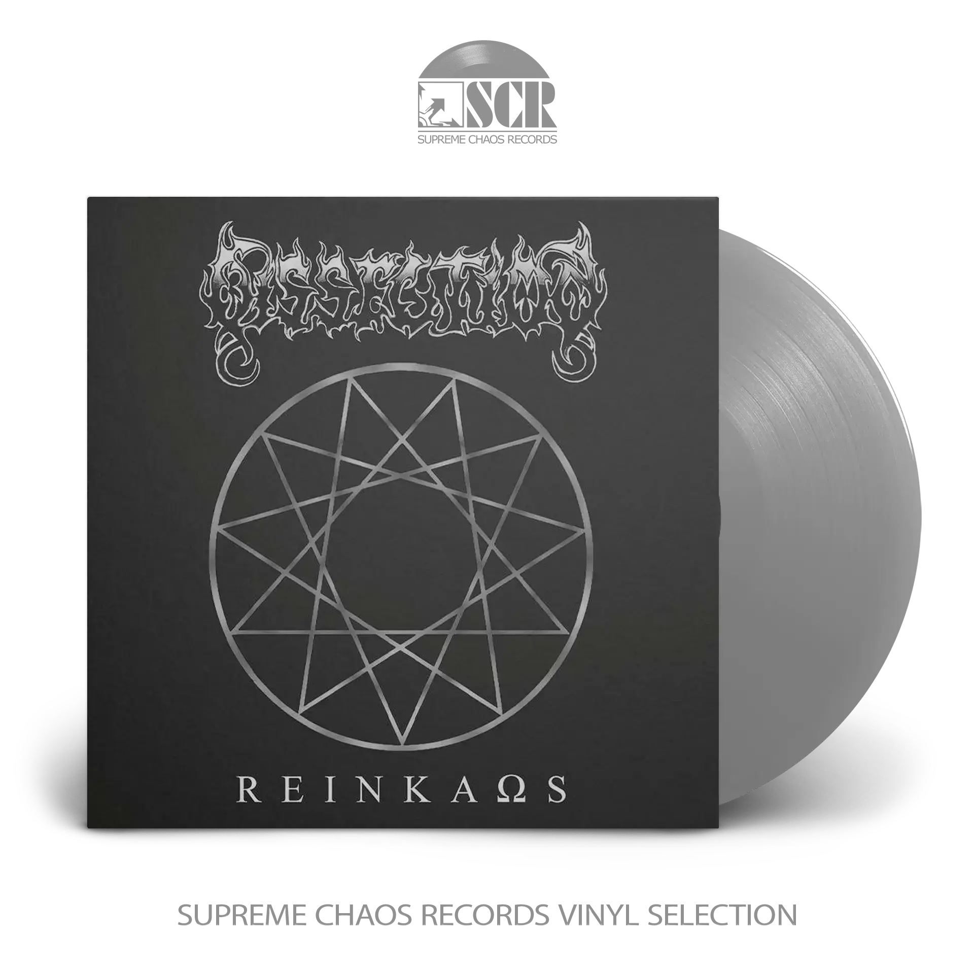 DISSECTION · Reinkaos | SILVER LP (Black Metal/Death Metal Vinyl)