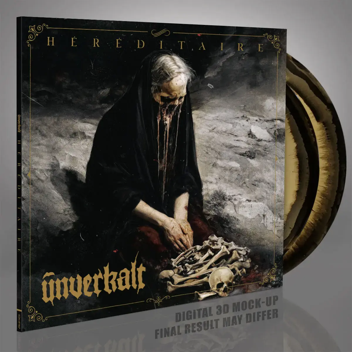 UNVERKALT · Héréditaire | SUNBURST 2LP (Post Metal Vinyl) · Bild 2