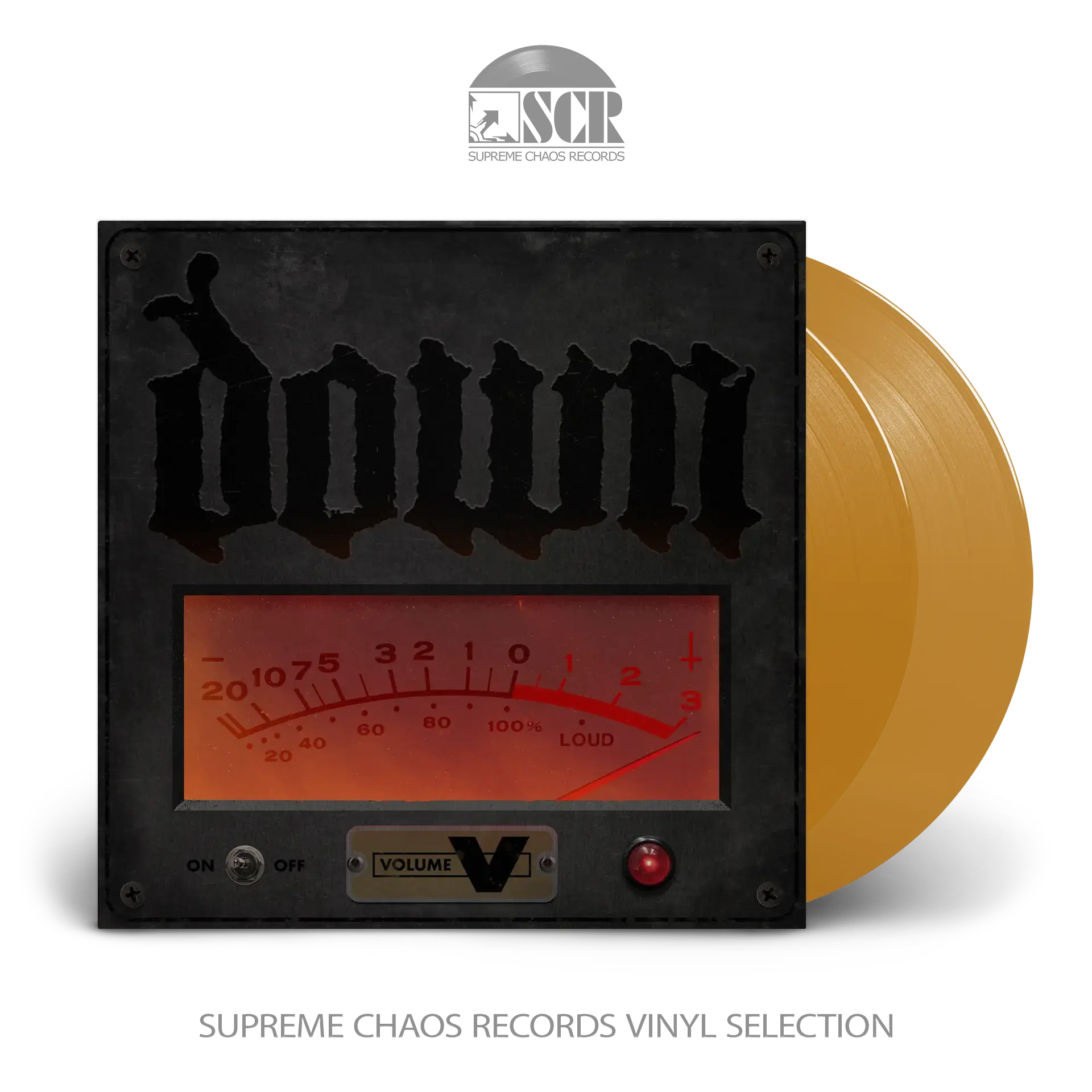 DOWN · Volume V | TRANSPARENT ORANGE 2LP (Heavy Metal Vinyl)