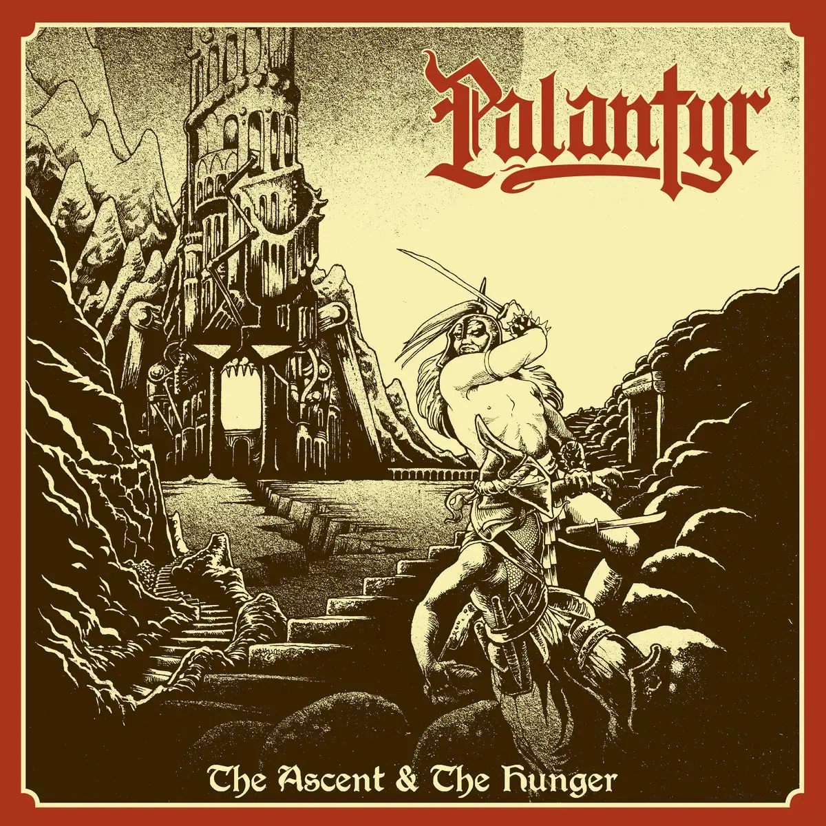 PALANTYR · The Ascent & The Hunger | BLACK LP (Heavy Metal/Speed Metal Vinyl) · Bild 1