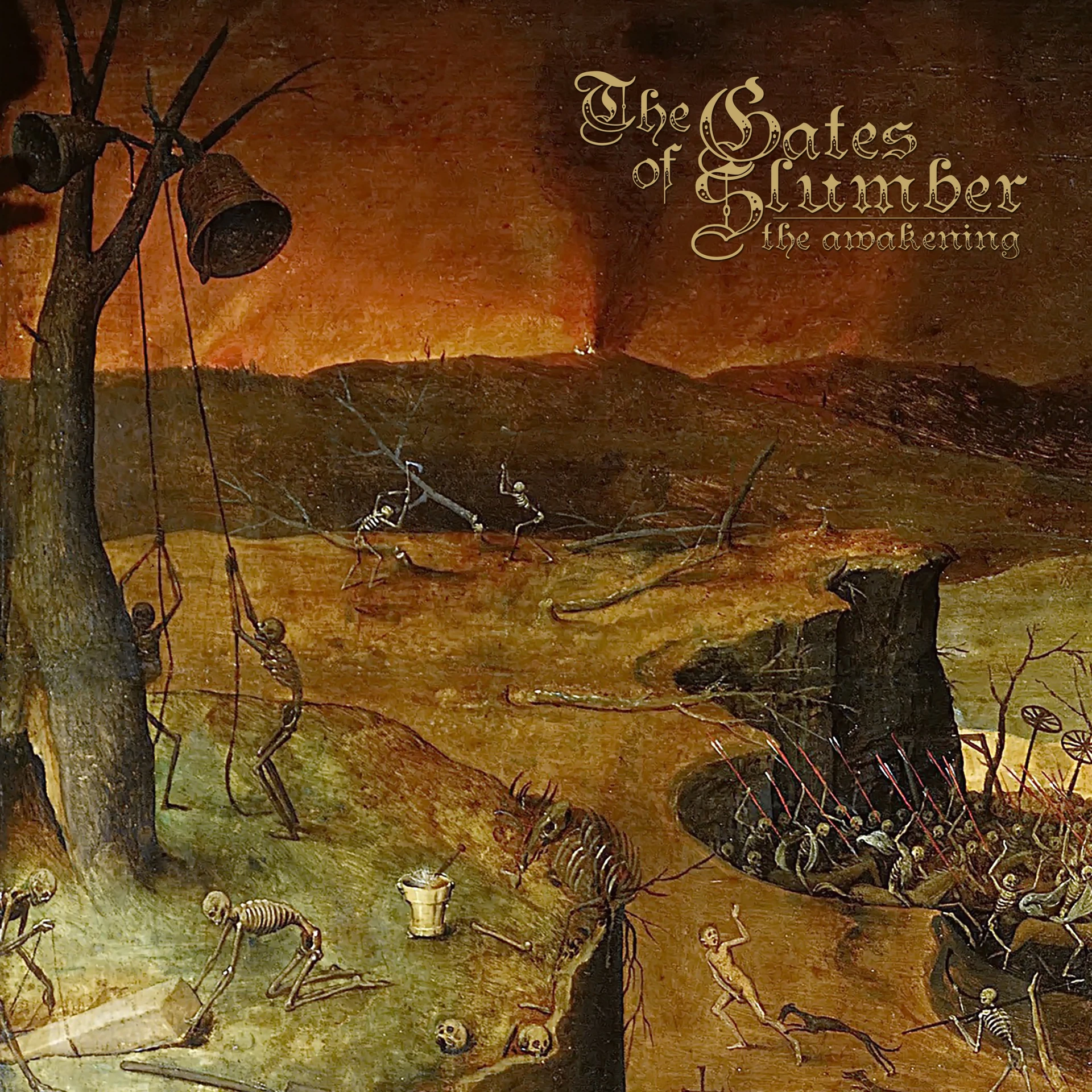 THE GATES OF SLUMBER · The Awakening | ORANGE LP (Doom Metal Vinyl) · Bild 1
