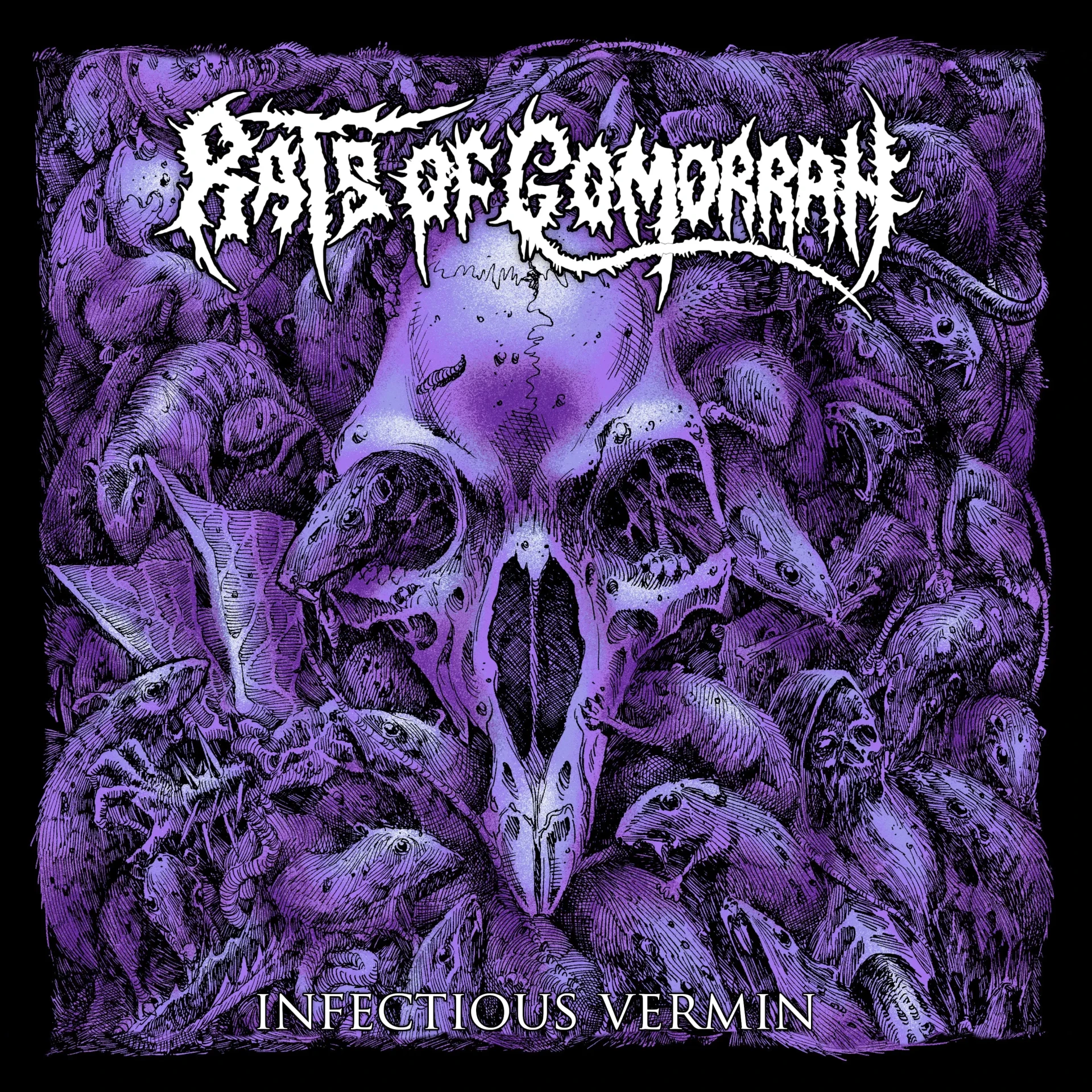 RATS OF GOMORRAH · Infectious Vermin | BLACK LP (Death Metal Vinyl) · Bild 1