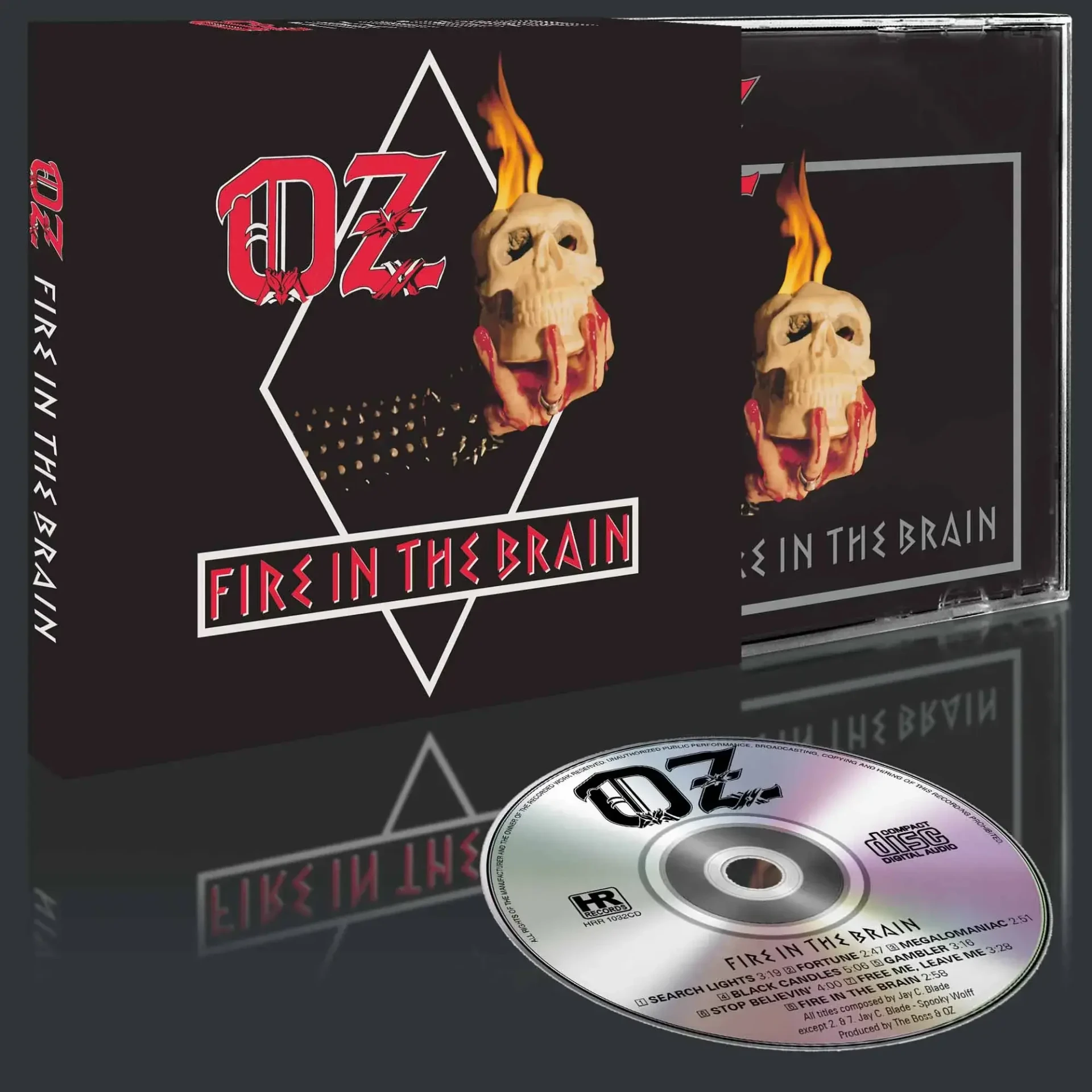 OZ · Fire in the Brain | CD (Heavy Metal CDs) · Bild 2
