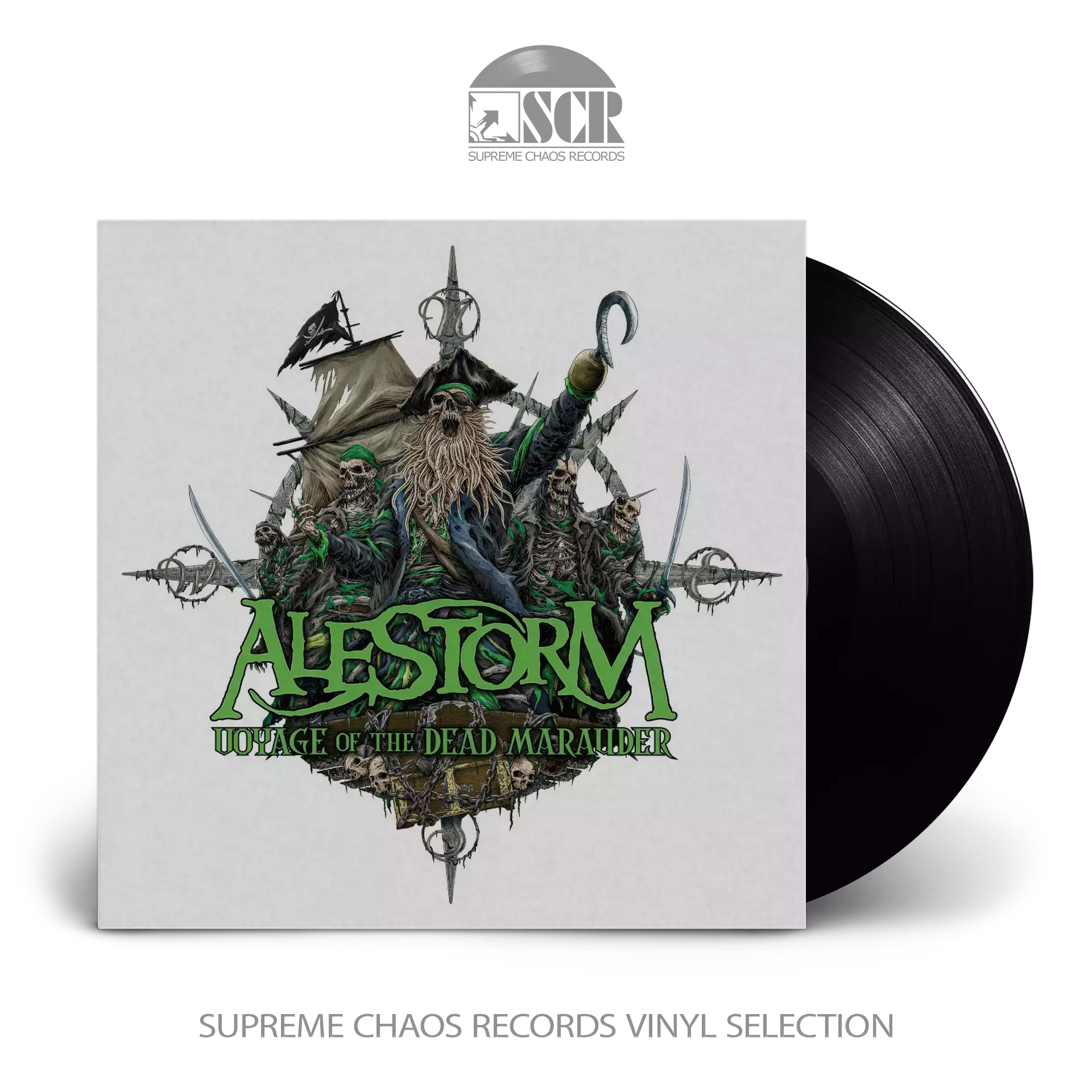 ALESTORM · Voyage Of The Dead Marauder | BLACK LP (Pirate Metal Vinyl)