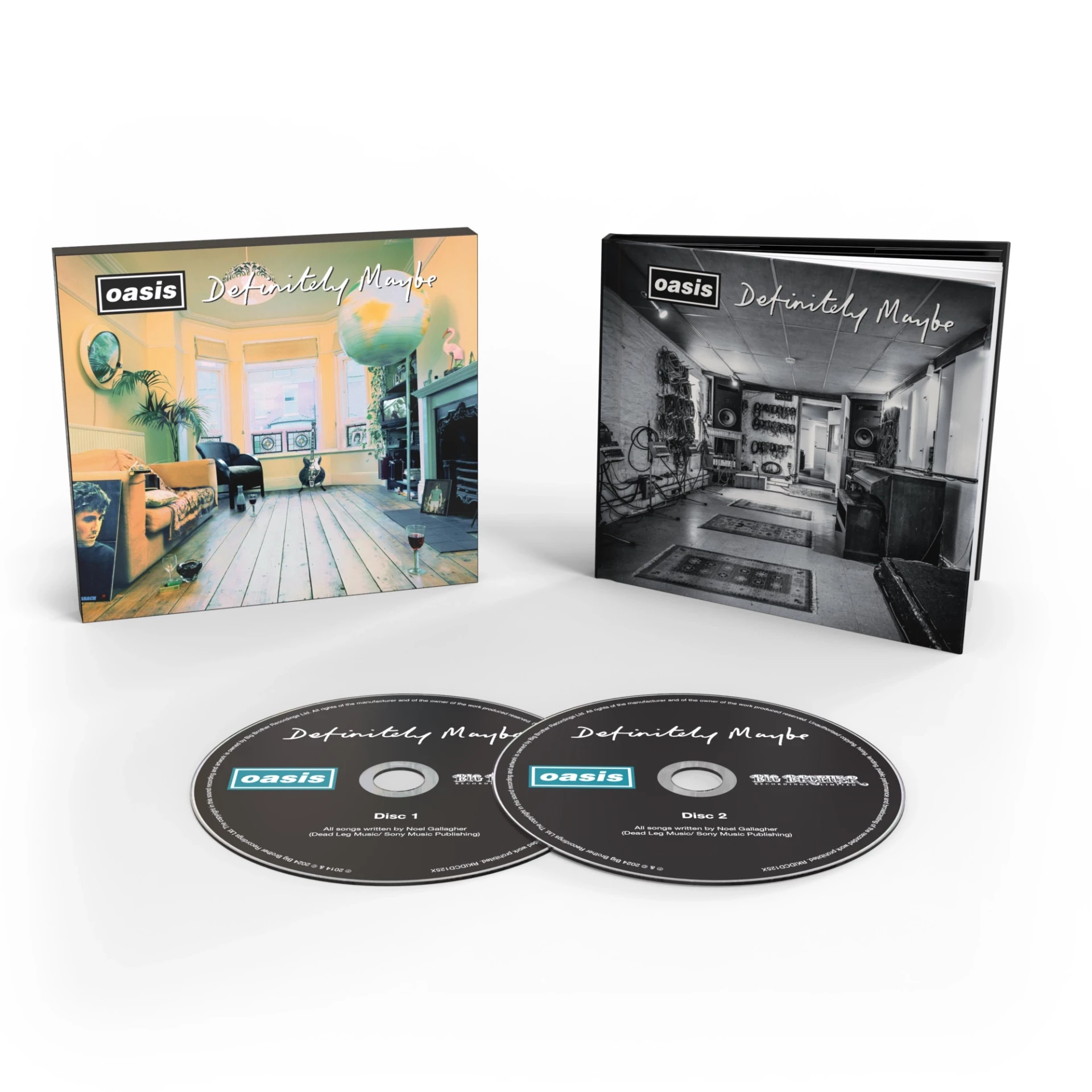 OASIS · Definitely Maybe (30th Anniversary Edition) | 2CD (Alternative Rock CDs)