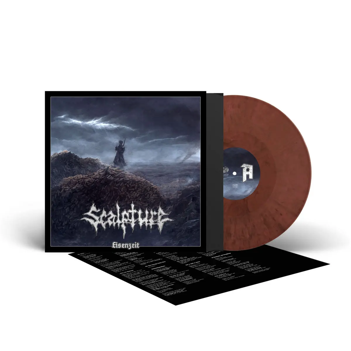 SCALPTURE · Eisenzeit | PINK/BLACK MARBLED LP (Death Metal Vinyl) · Bild 2