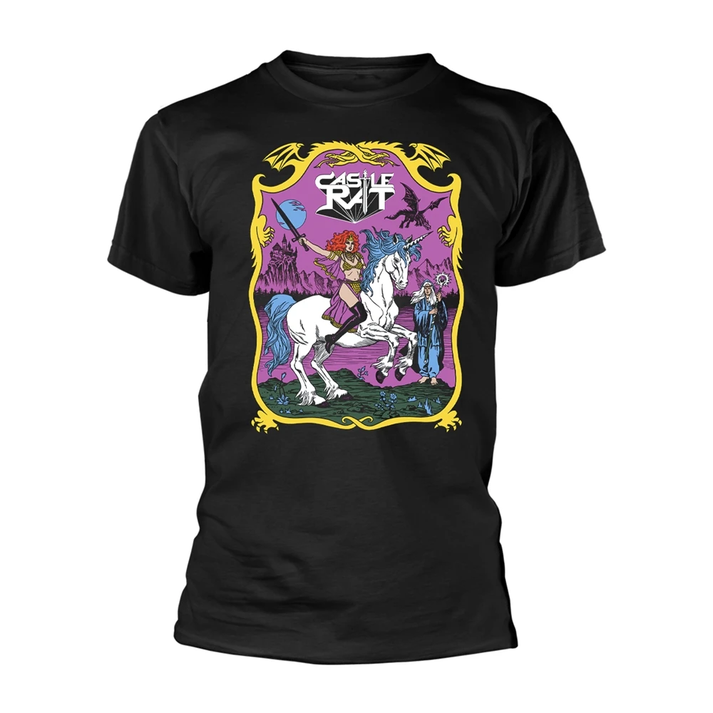 CASTLE RAT · Unicorn Rider | T-SHIRT (Doom Metal/Heavy Metal/Epic Metal Clothes) · Bild 2