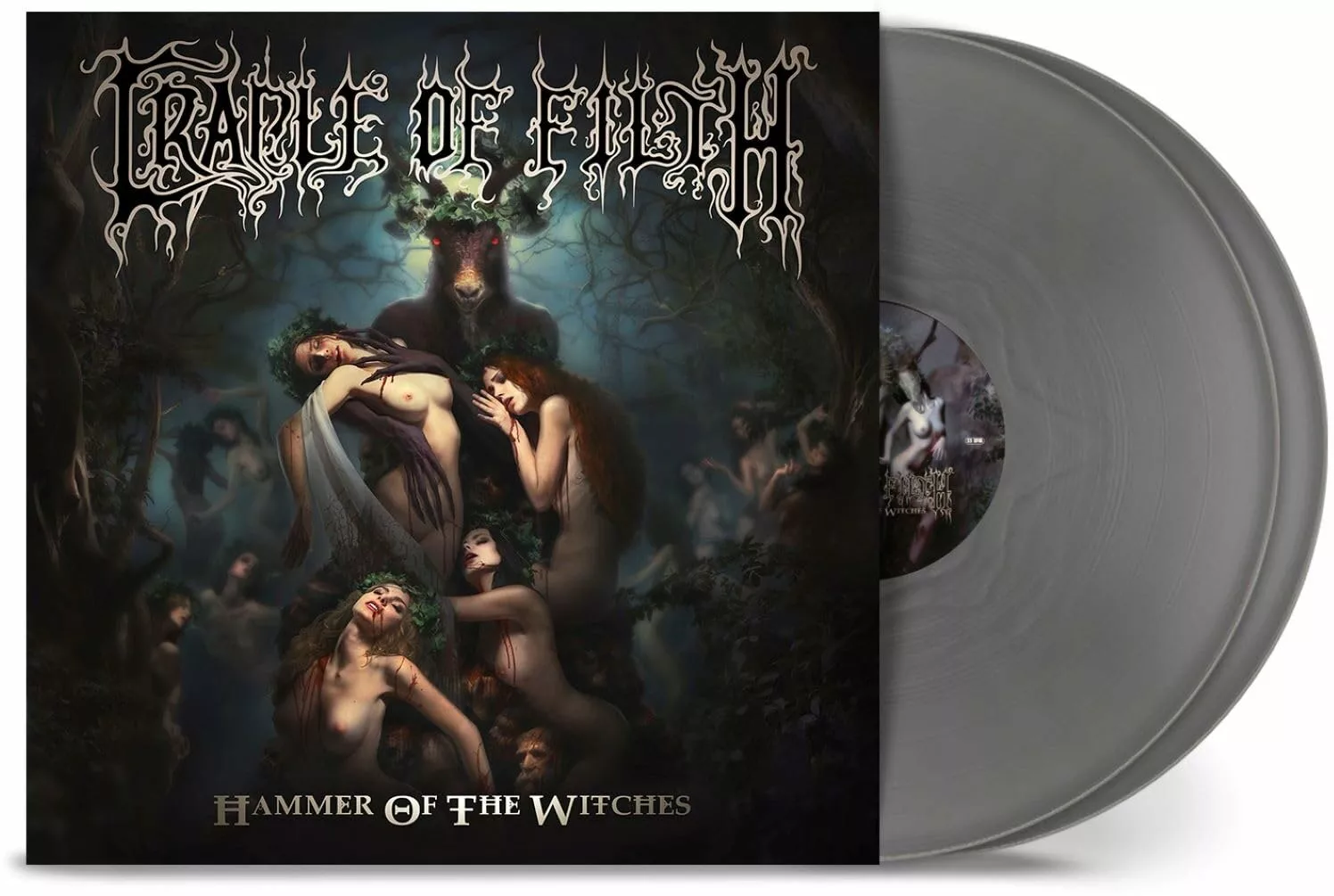 CRADLE OF FILTH · Hammer Of The Witches | SILVER 2LP (Black Metal/Gothic Metal Vinyl)