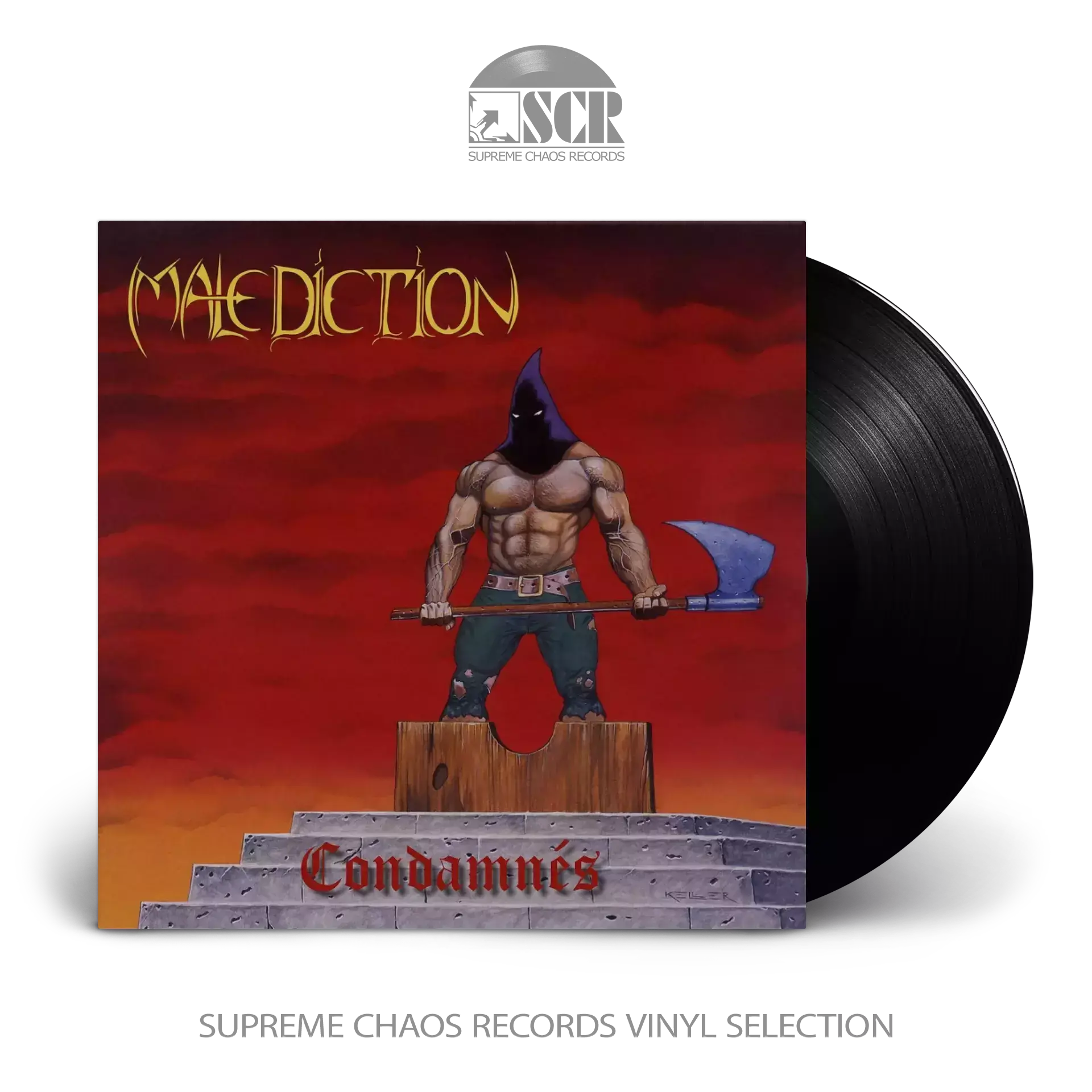 MALEDICTION · Condamnés | BLACK LP (Heavy Metal Vinyl)