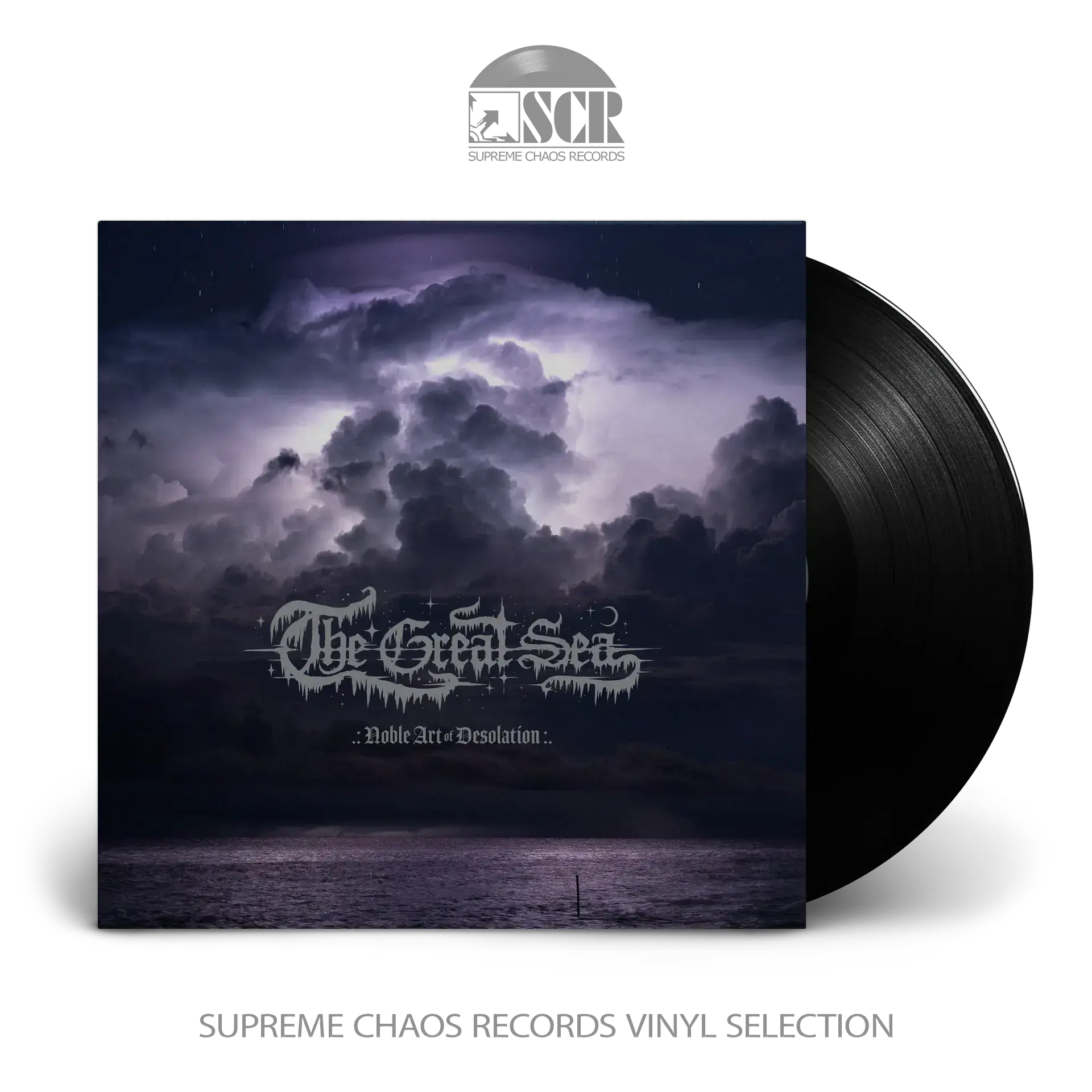 THE GREAT SEA - Noble Art Of Desolation · BLACK LP (Doom Metal/Black Metal Vinyl)