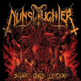 NUNSLAUGHTER · Satanic Chaos Legions | RED LP (Death Metal/Black Metal/Thrash Metal Vinyl) · Bild 1
