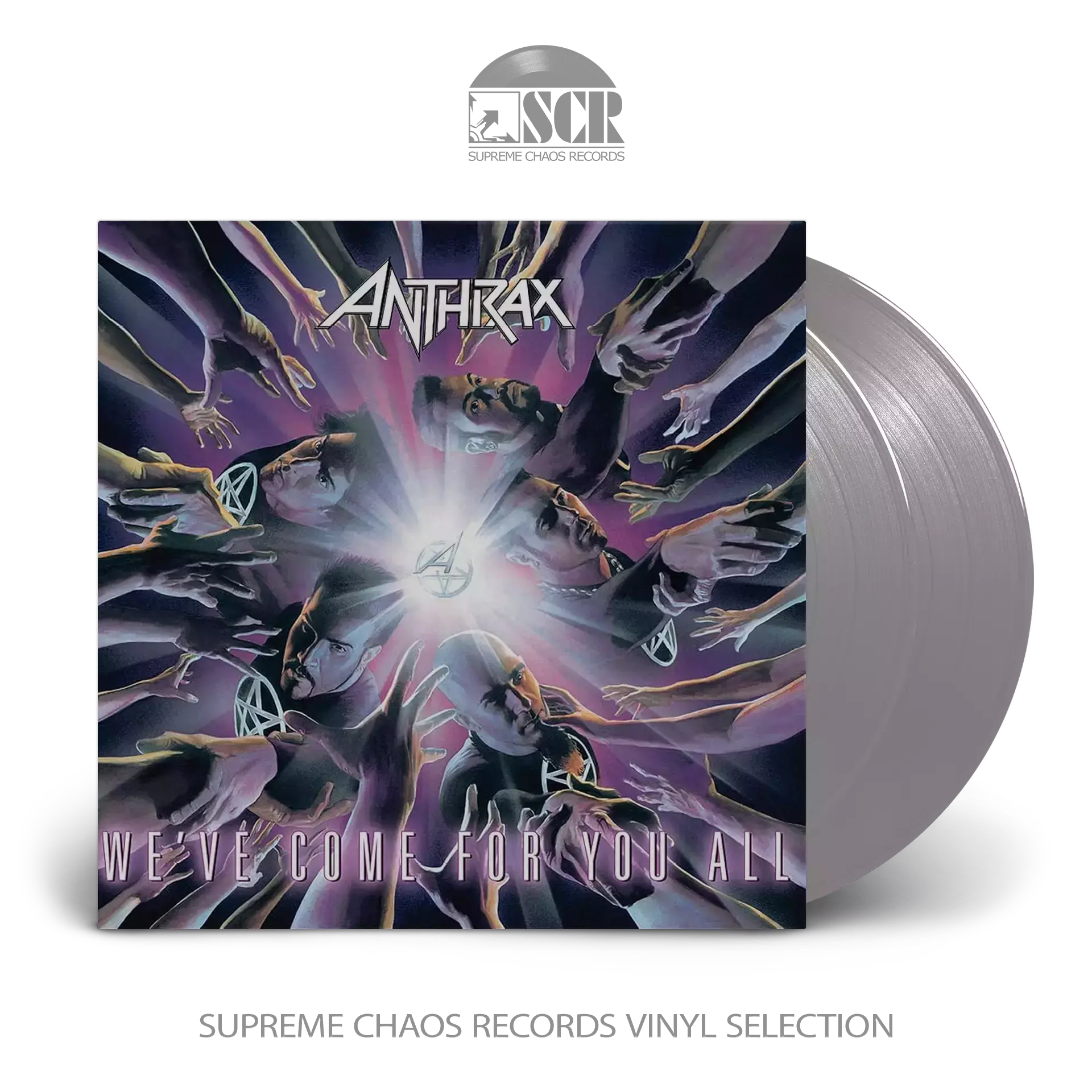 ANTHRAX - We've Come For You All · SILVER 2LP