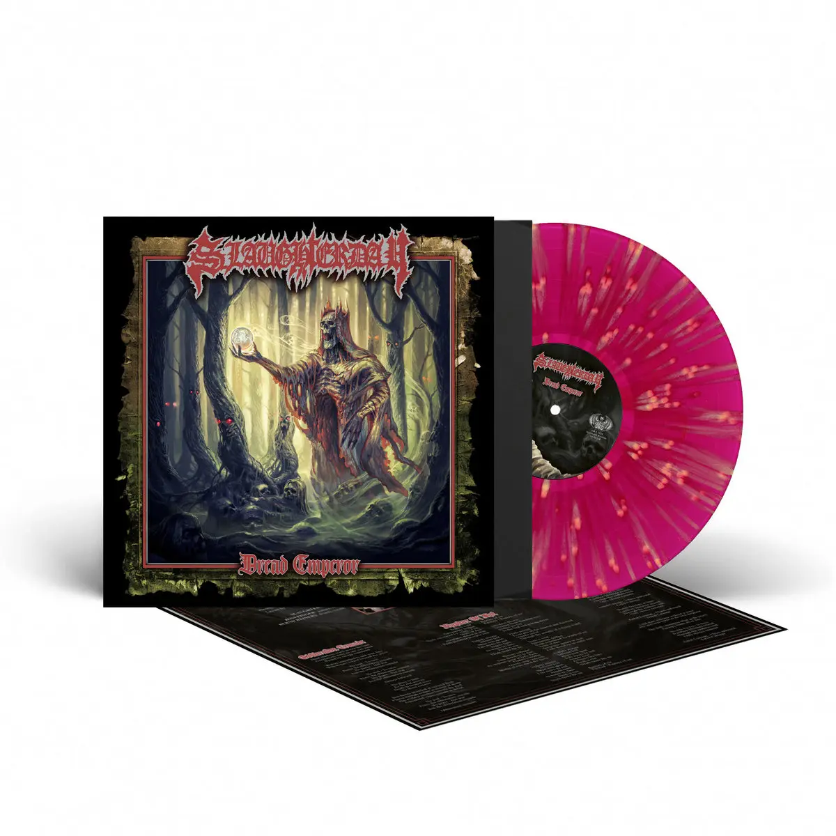 SLAUGHTERDAY · Dread Emperor | PURPLE/YELLOW SPLATTER LP (Death Metal Vinyl) · Bild 3