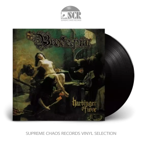 BRODEQUIN · Harbinger of Woe | BLACK LP (Death Metal Vinyl)