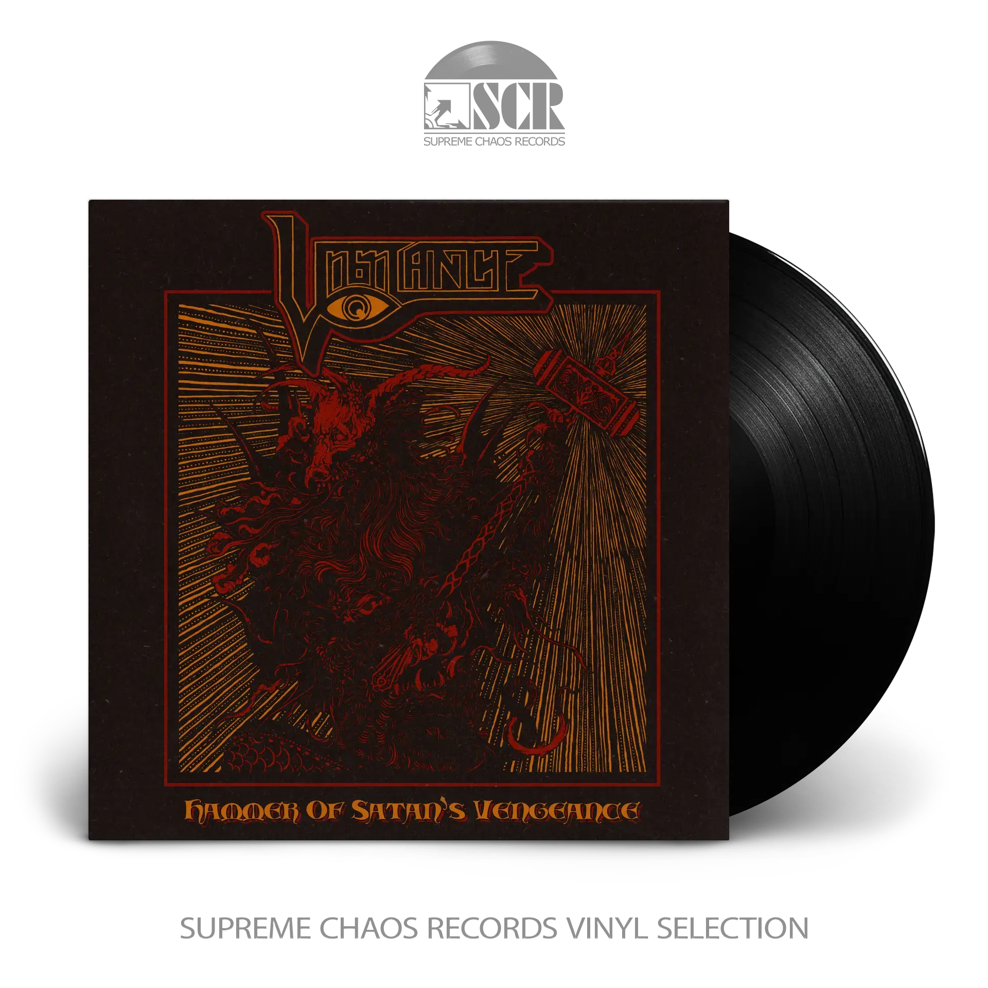 VIGILANCE - Hammer Of Satan's Vengeance [BLACK LP] (Heavy Metal Vinyl)