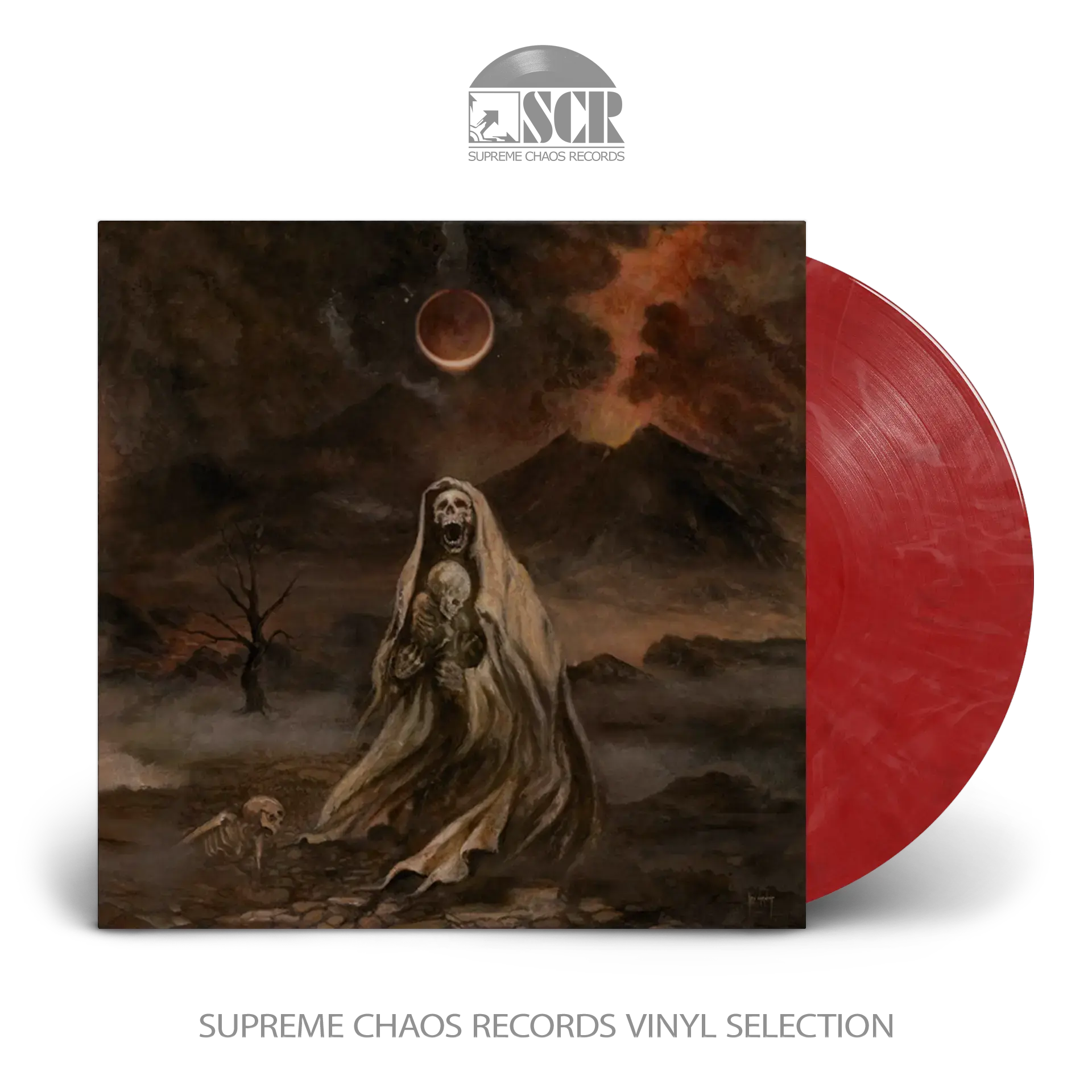 UADA · Devoid of Light (10th Anniversary Edition) | RED/GOLD LP (Black Metal Vinyl)