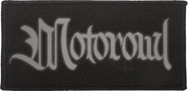 MOTOROWL · Silver Logo | PATCH (Doom Rock Others)