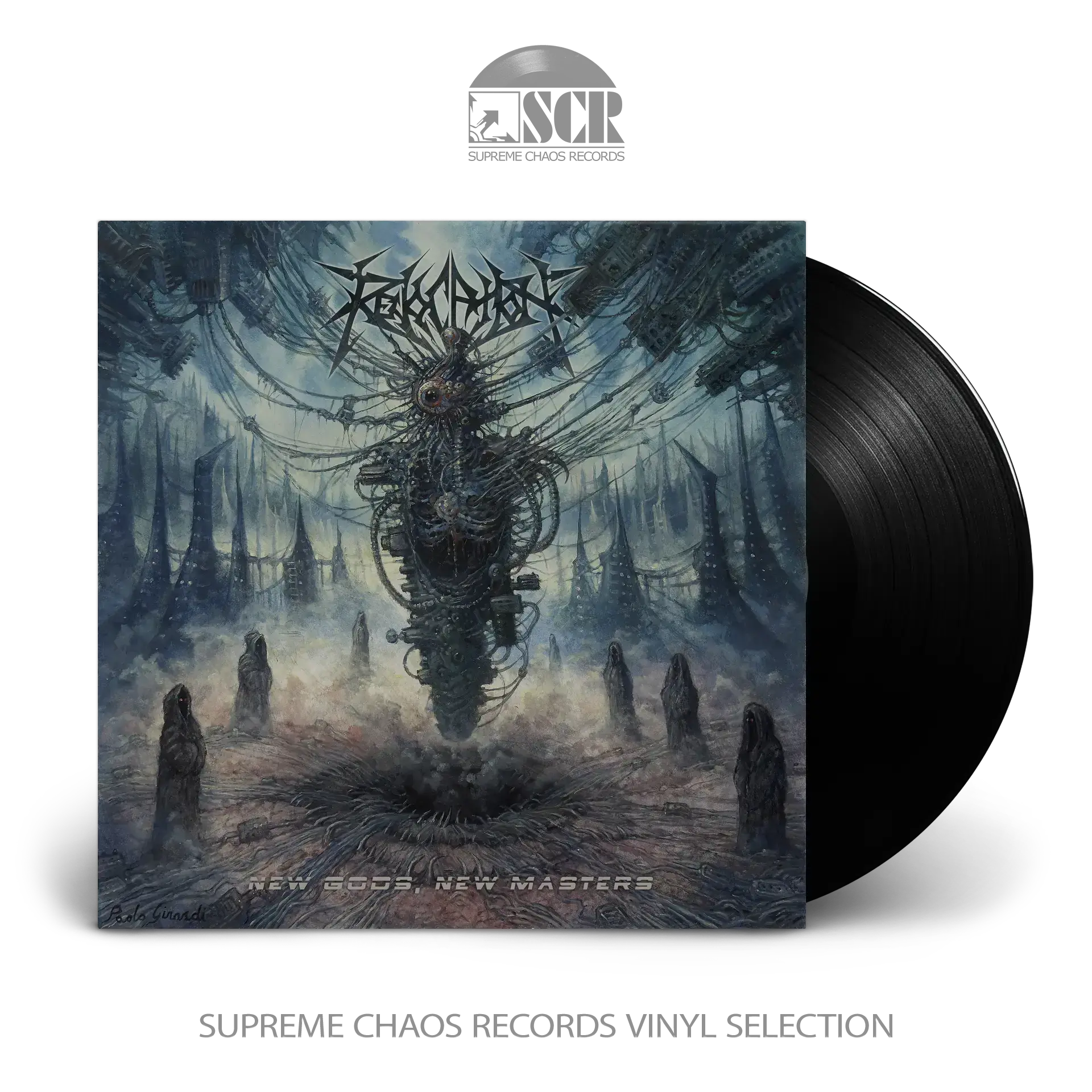 REVOCATION · New Gods, New Masters | BLACK LP (Death Metal/Thrash Metal Vinyl)