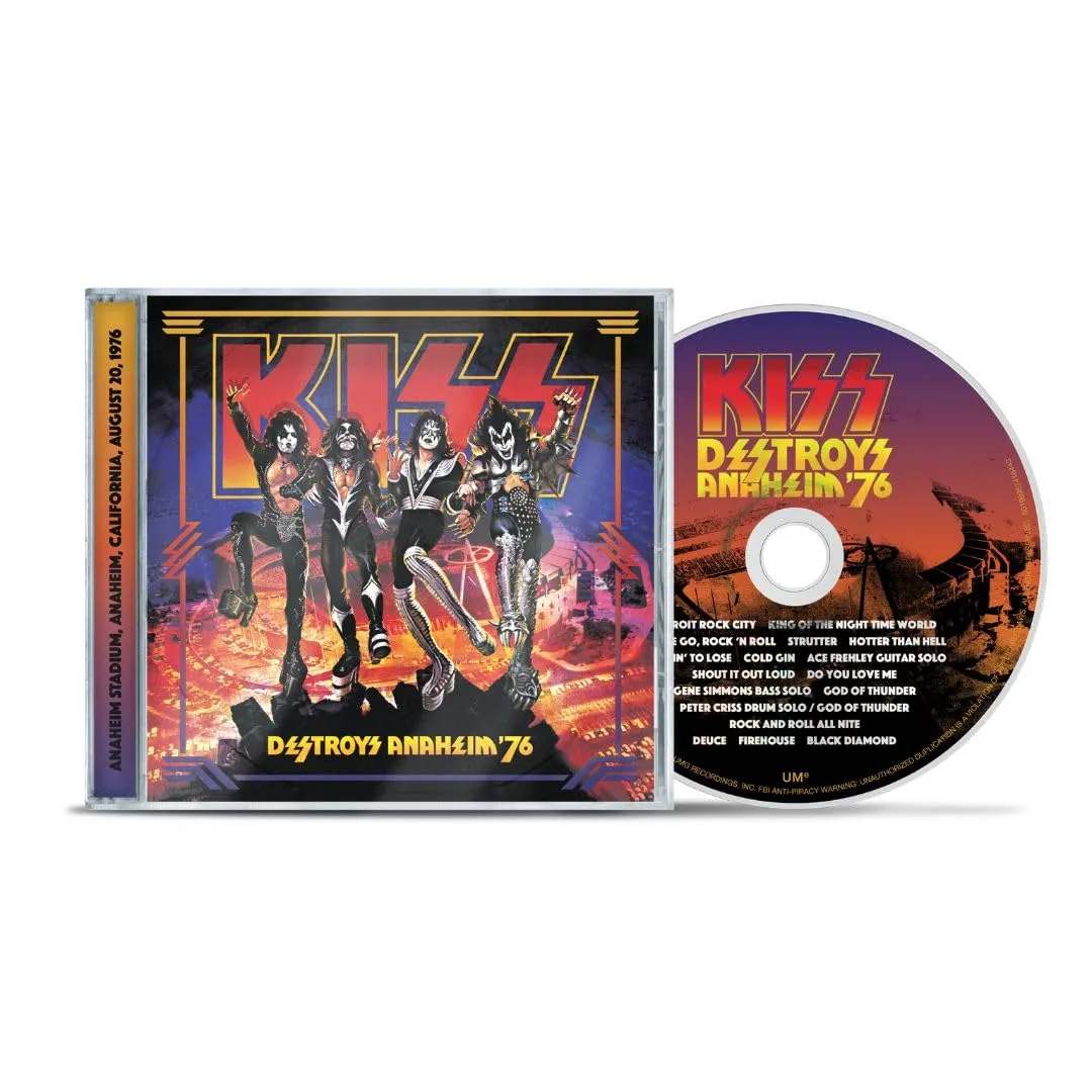 KISS - Destroys Anaheim '76 [CD] (Hard Rock CDs) · Bild 2