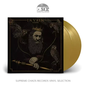 IN VAIN · Solemn | GOLD 2LP (Progressive Metal/Death Metal Vinyl)