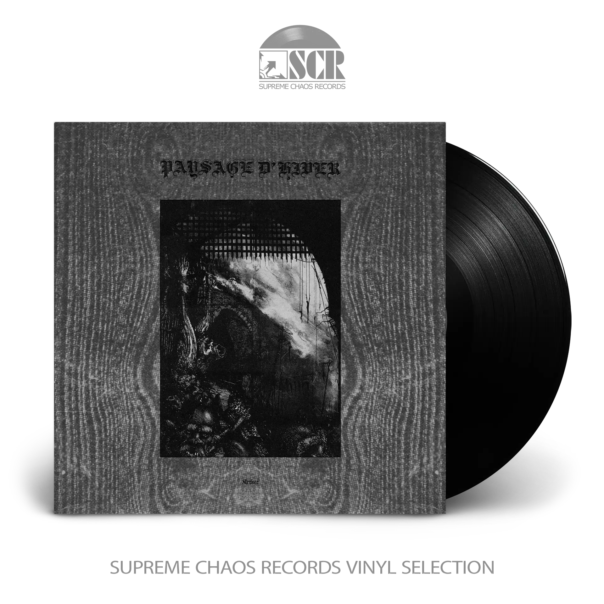 PAYSAGE D'HIVER · Kerker | BLACK LP (Black Metal Vinyl)