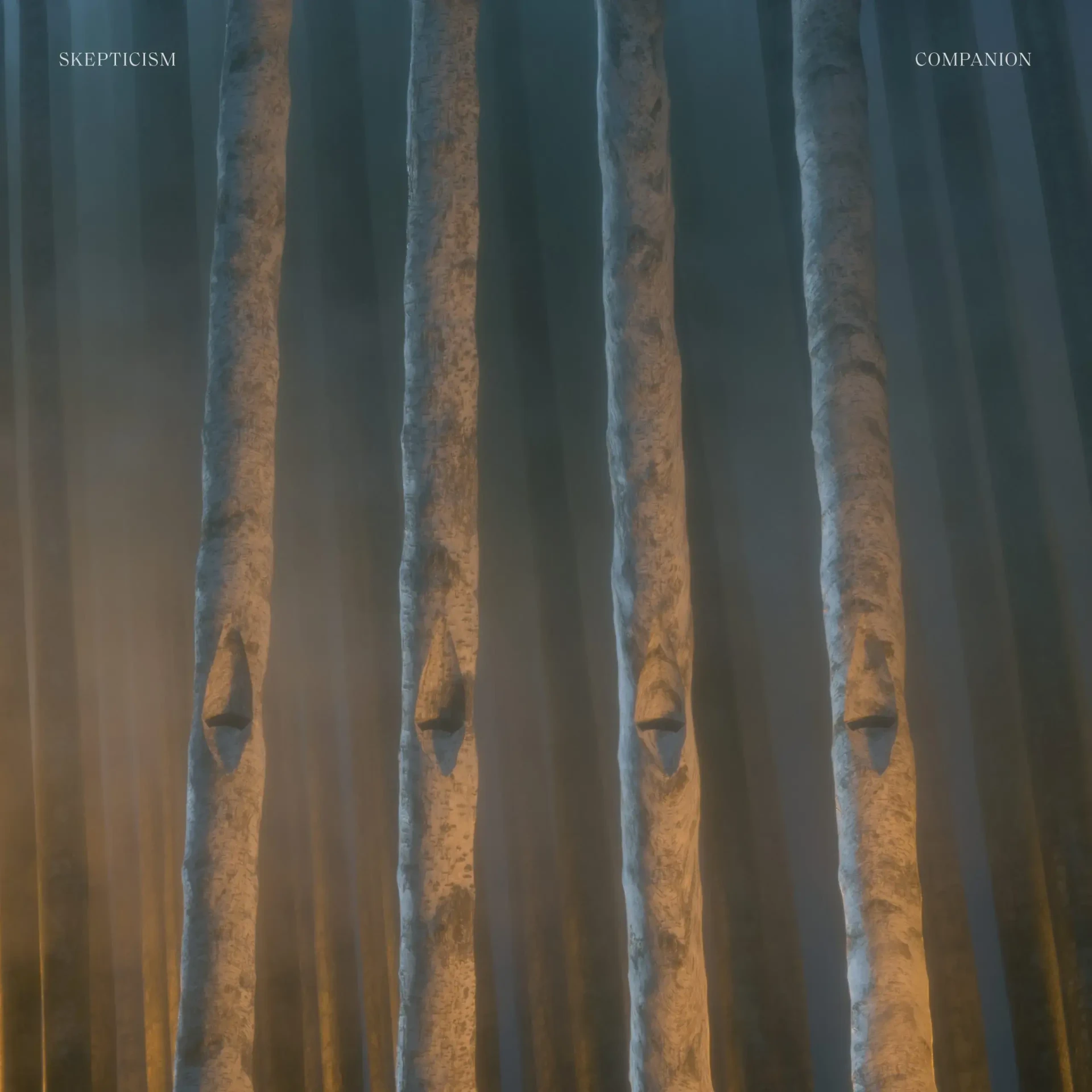 SKEPTICISM · Companion | BLUE LP (Doom Metal Vinyl) · Bild 1