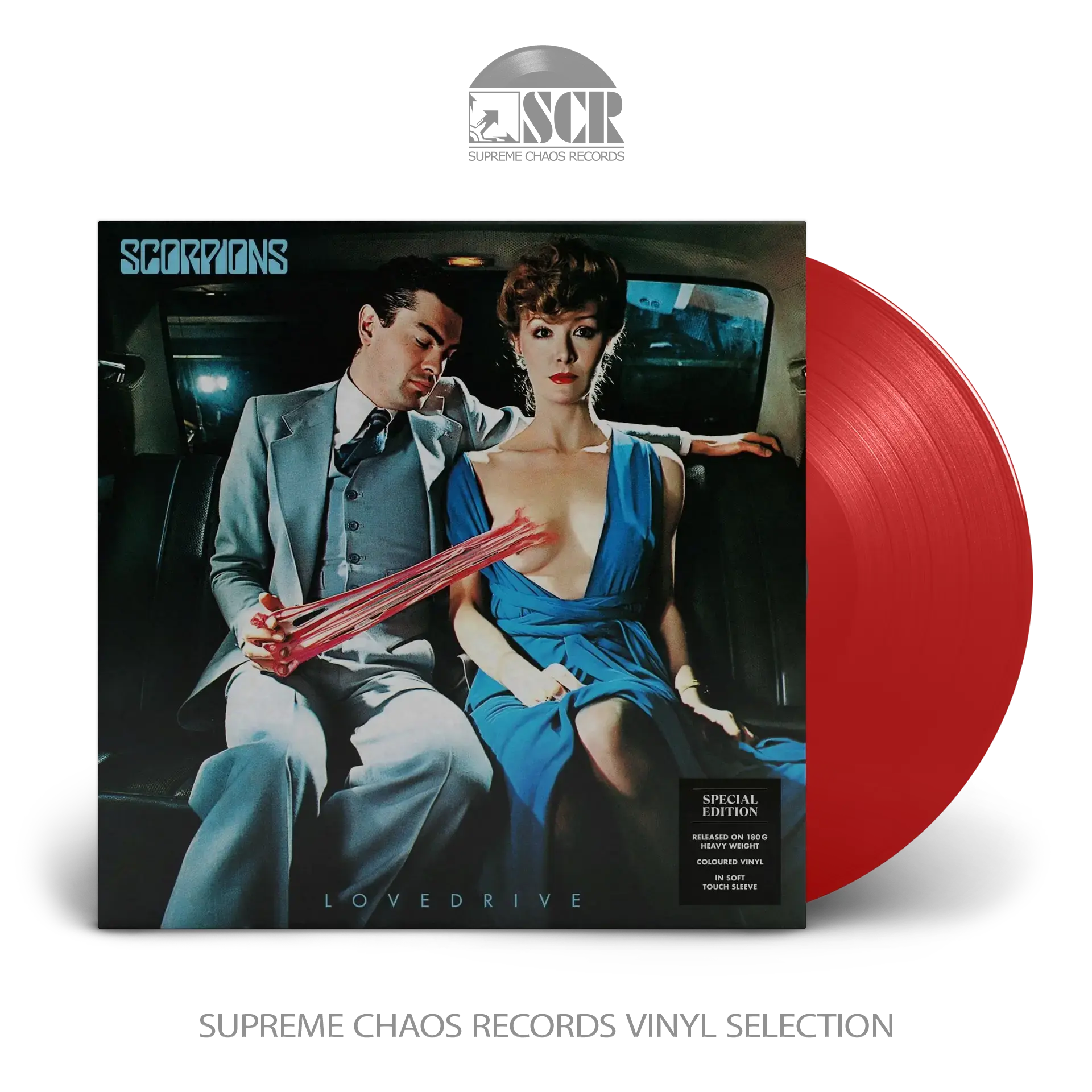 SCORPIONS · Lovedrive | TRANSPARENT RED LP (Hard Rock Vinyl)