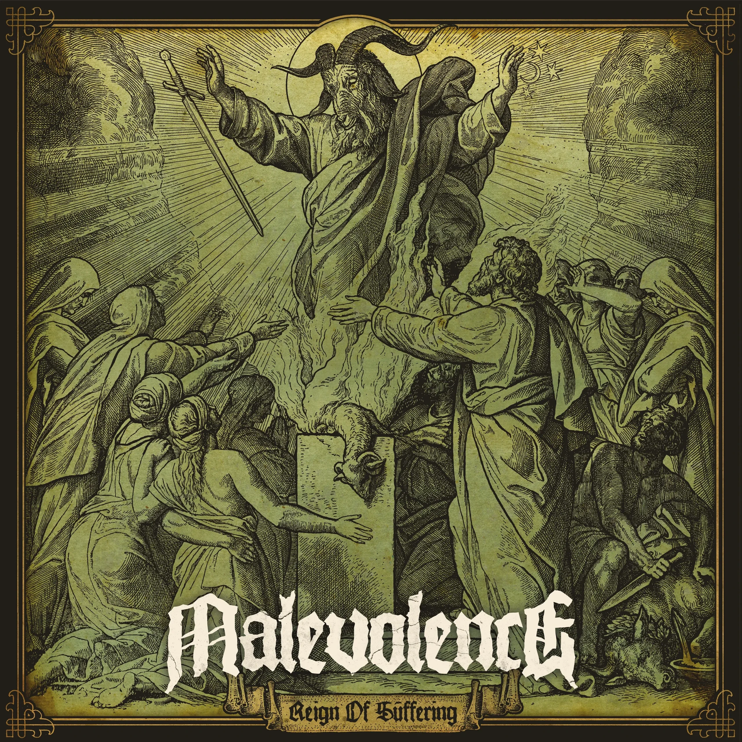 MALEVOLENCE - Reign Of Suffering (Re-Issue 2023) · TRANSPARENT SUN YELLOW VINYL · Bild 1 MALEVOLENCE - Reign Of Suffering (Re-Issue 2023) · TRANSPARENT SUN YELLOW VINYL (Hardcore Vinyl) · Bild 1
