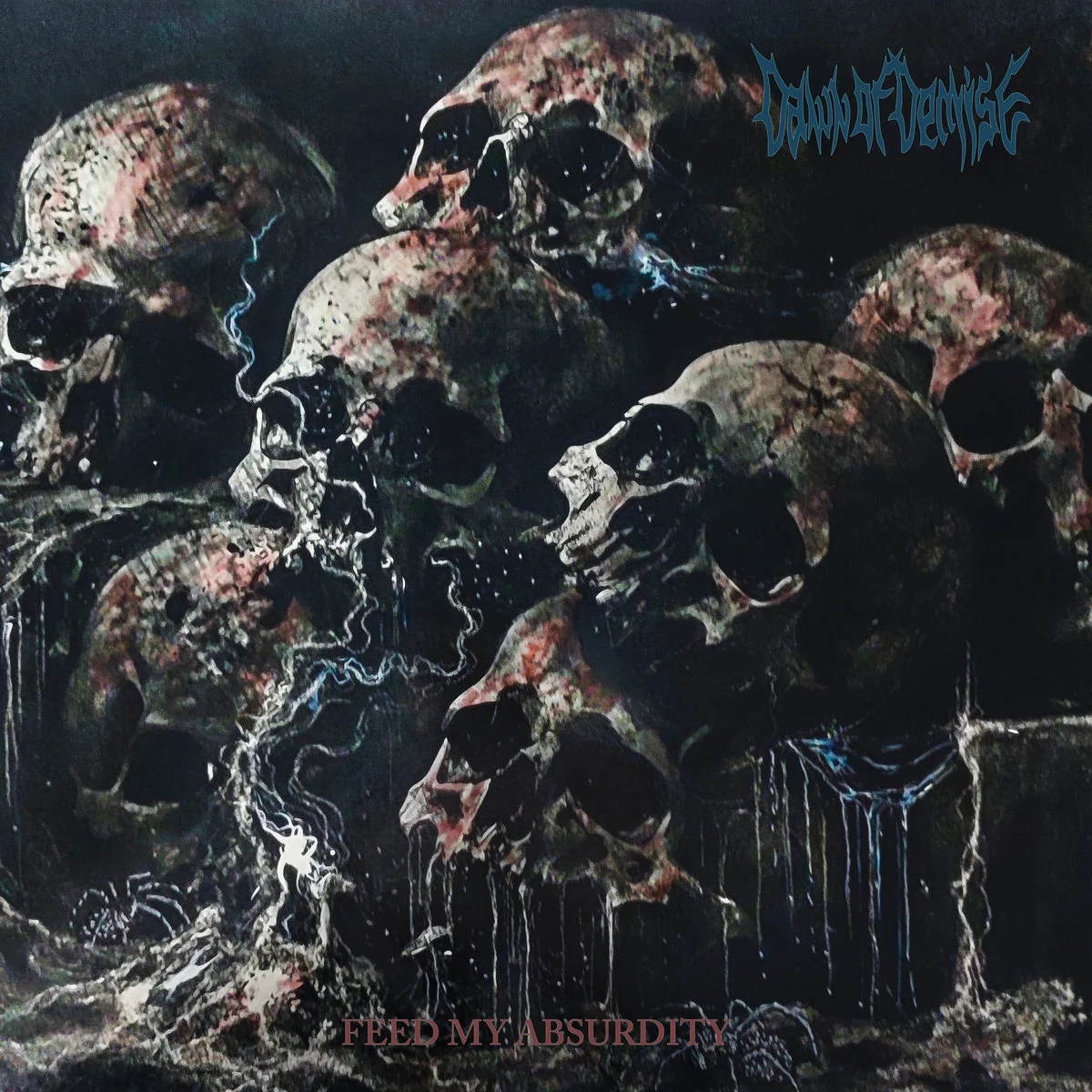 DAWN OF DEMISE - Feed My Absurdity [ASH BLUE LP] (Death Metal Vinyl) · Bild 1