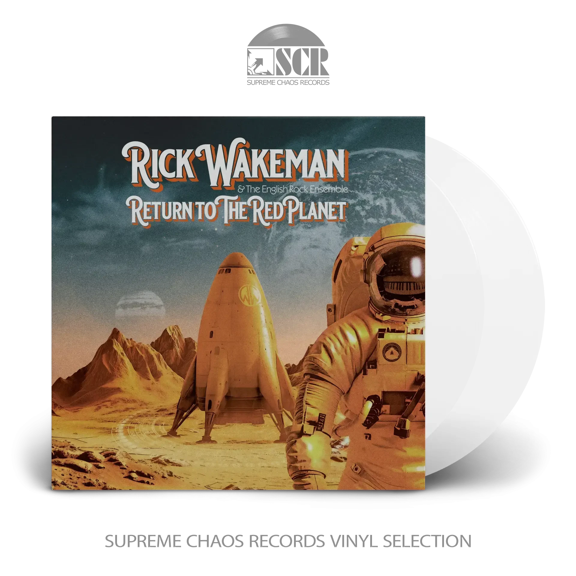 RICK WAKEMAN · Return To The Red Planet | CRYSTAL 2LP (Progressive Rock Vinyl)