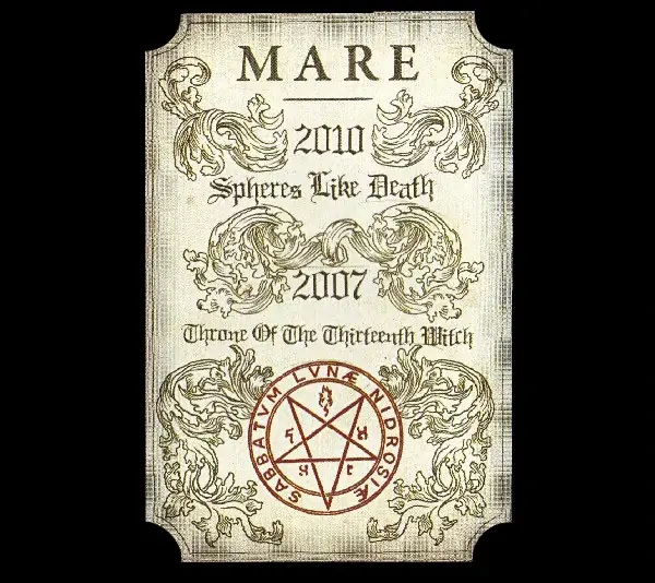 MARE · Spheres Like Death / Throne Of The Thirteenth Witch | DIGIPAK CD (Black Metal CDs)