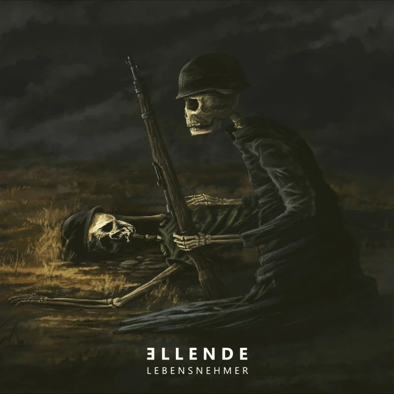 ELLENDE · Lebensnehmer | BLACK 2LP (Black Metal Vinyl) · Bild 1