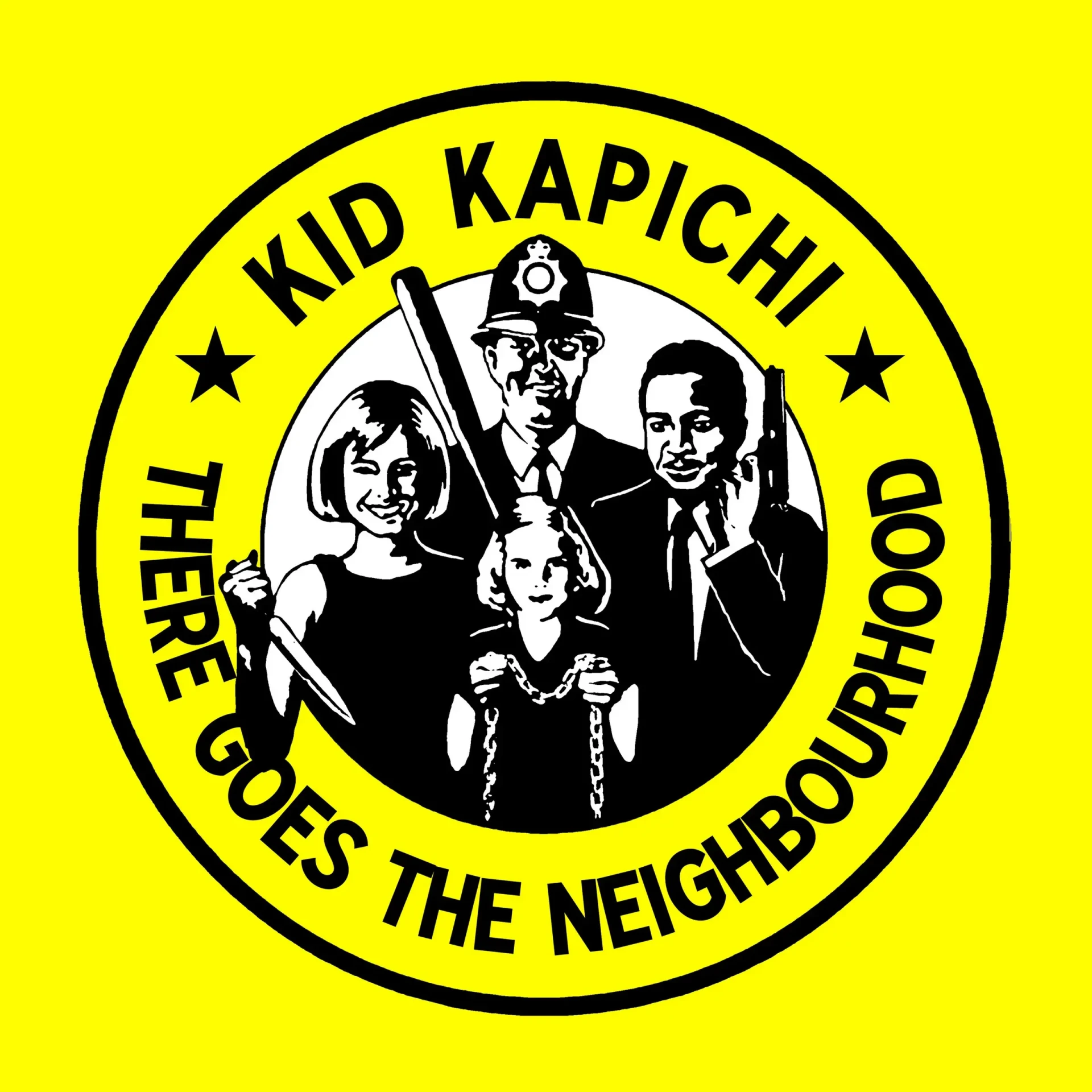KID KAPICHI - There Goes The Neighbourhood · NEON PINK LP (Alternative Rock Vinyl) · Bild 1