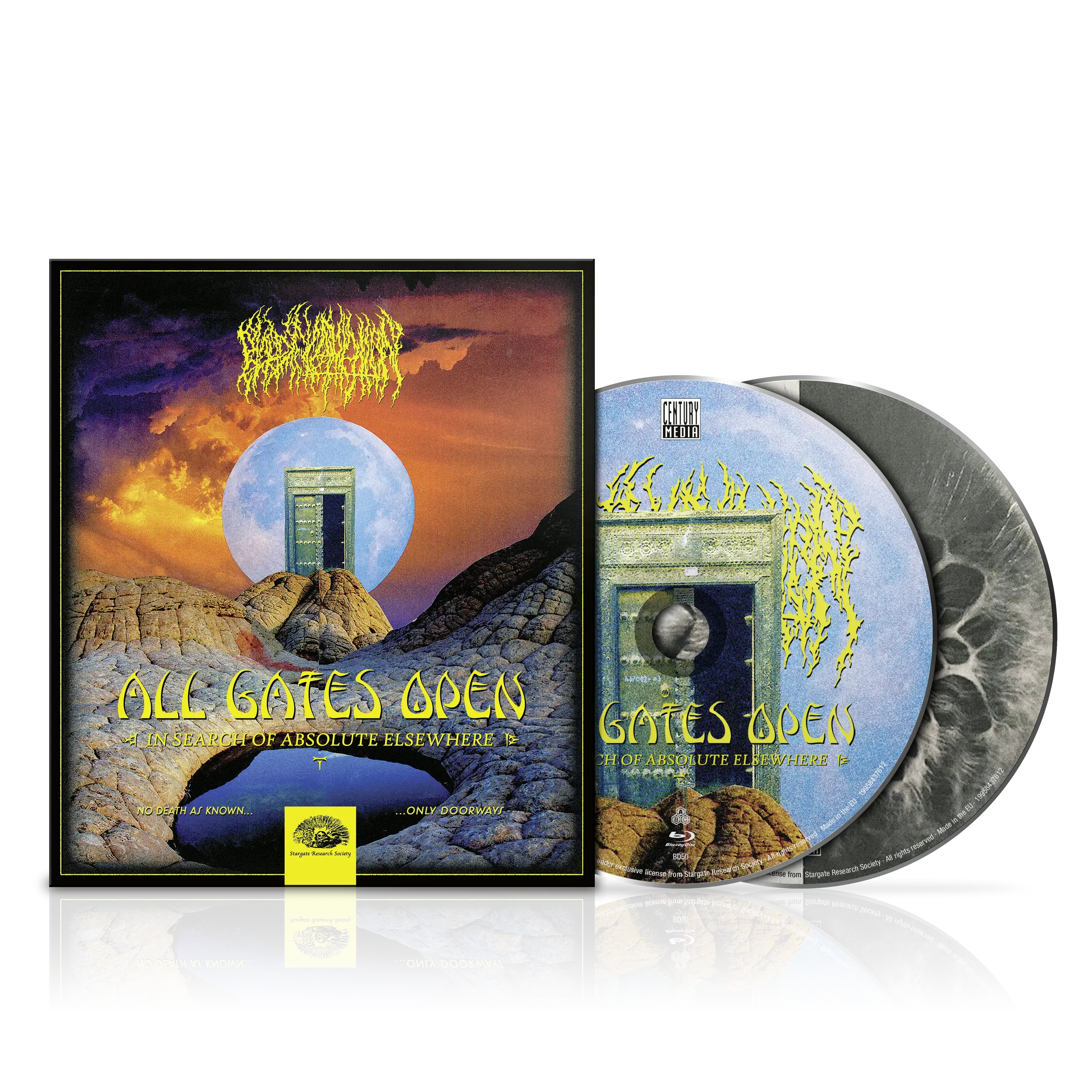 BLOOD INCANTATION · All Gates Open (Original Motion Picture Soundtrack) | CD+BLURAY (Progressive Metal/Death Metal DVDBluRay)