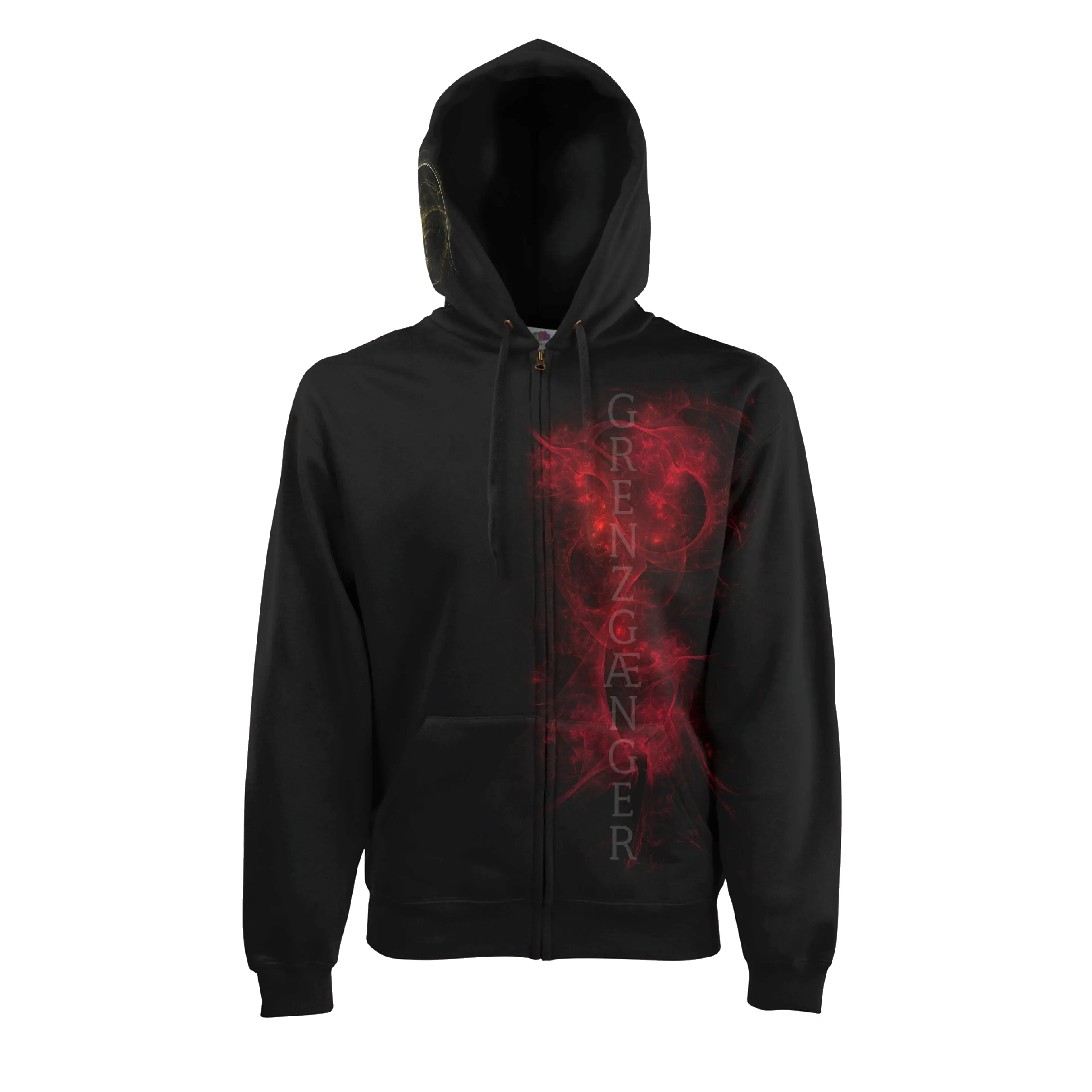 AGRYPNIE - Motiv: Grenzgaenger-Album · ZIPPER (Black Metal Clothes)