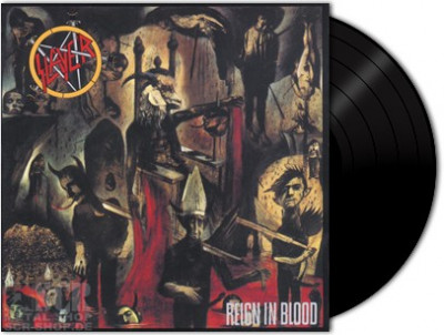 SLAYER - Reign In Blood · BLACK LP SLAYER - Reign In Blood · BLACK LP (Thrash Metal Vinyl)