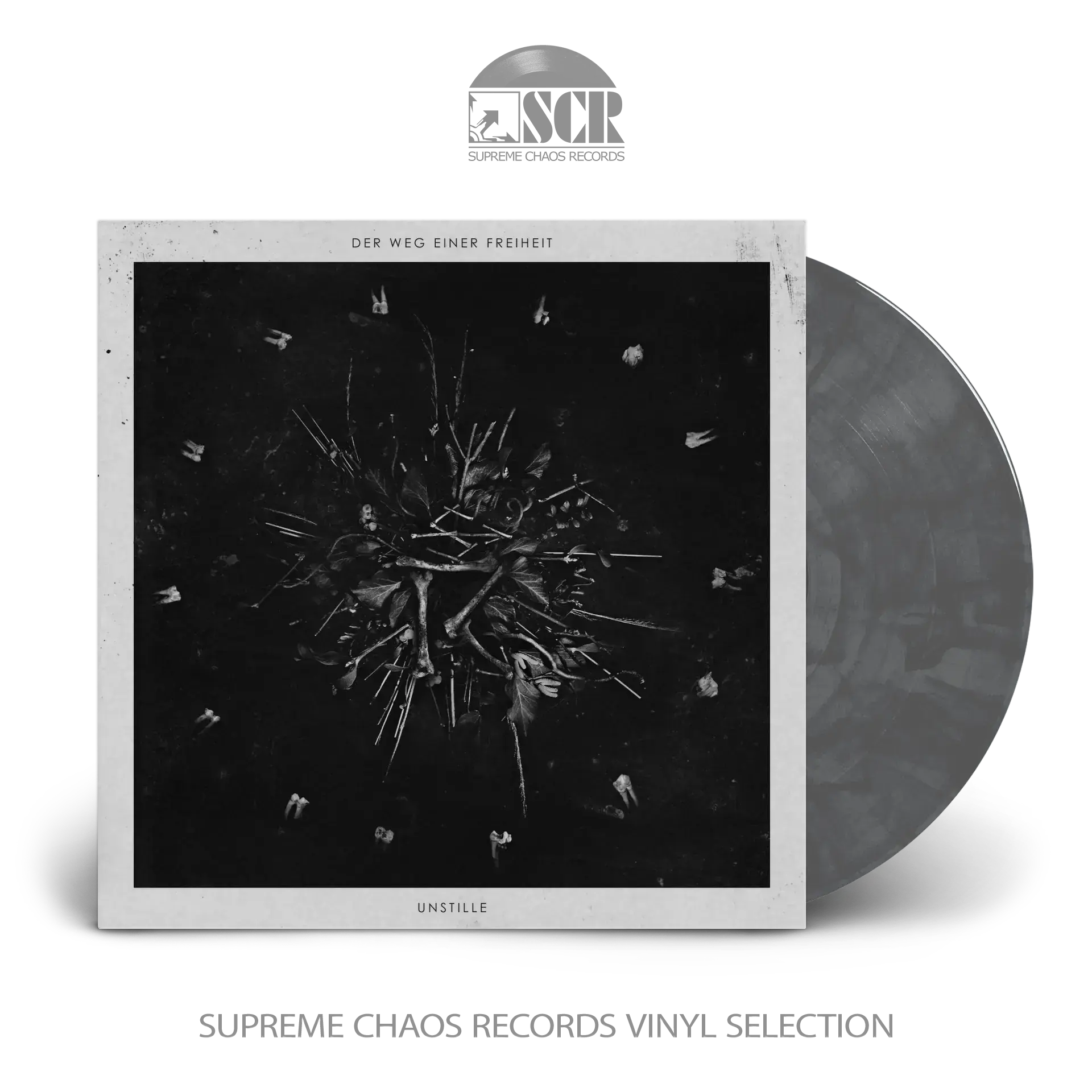 DER WEG EINER FREIHEIT - Unstille · SILVER/BLACK LP DER WEG EINER FREIHEIT - Unstille · SILVER/BLACK LP (Black Metal Vinyl)