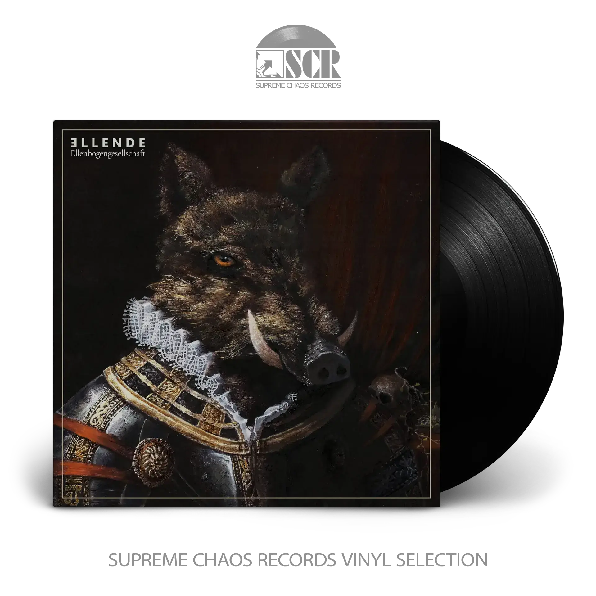 ELLENDE · Ellenbogengesellschaft | BLACK LP (Black Metal Vinyl)