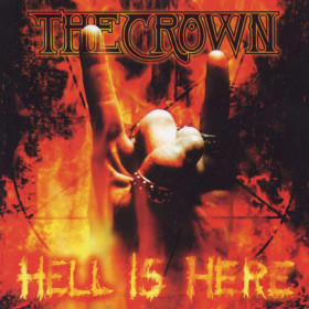 THE CROWN · Hell Is Here | ORANGE/RED LP (Death Metal Vinyl) · Bild 1