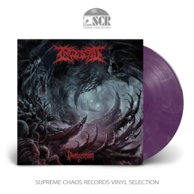INGESTED · Denigration | PURPLE/RED/WHITE MARBLED LP (Death Metal Vinyl)