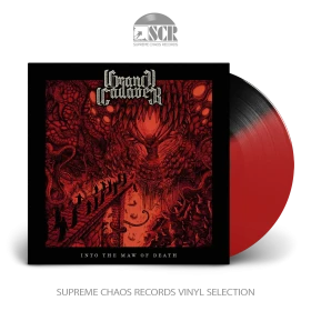 GRAND CADAVER · Into The Maw Of Death | RED/BLACK LP (Death Metal Vinyl)