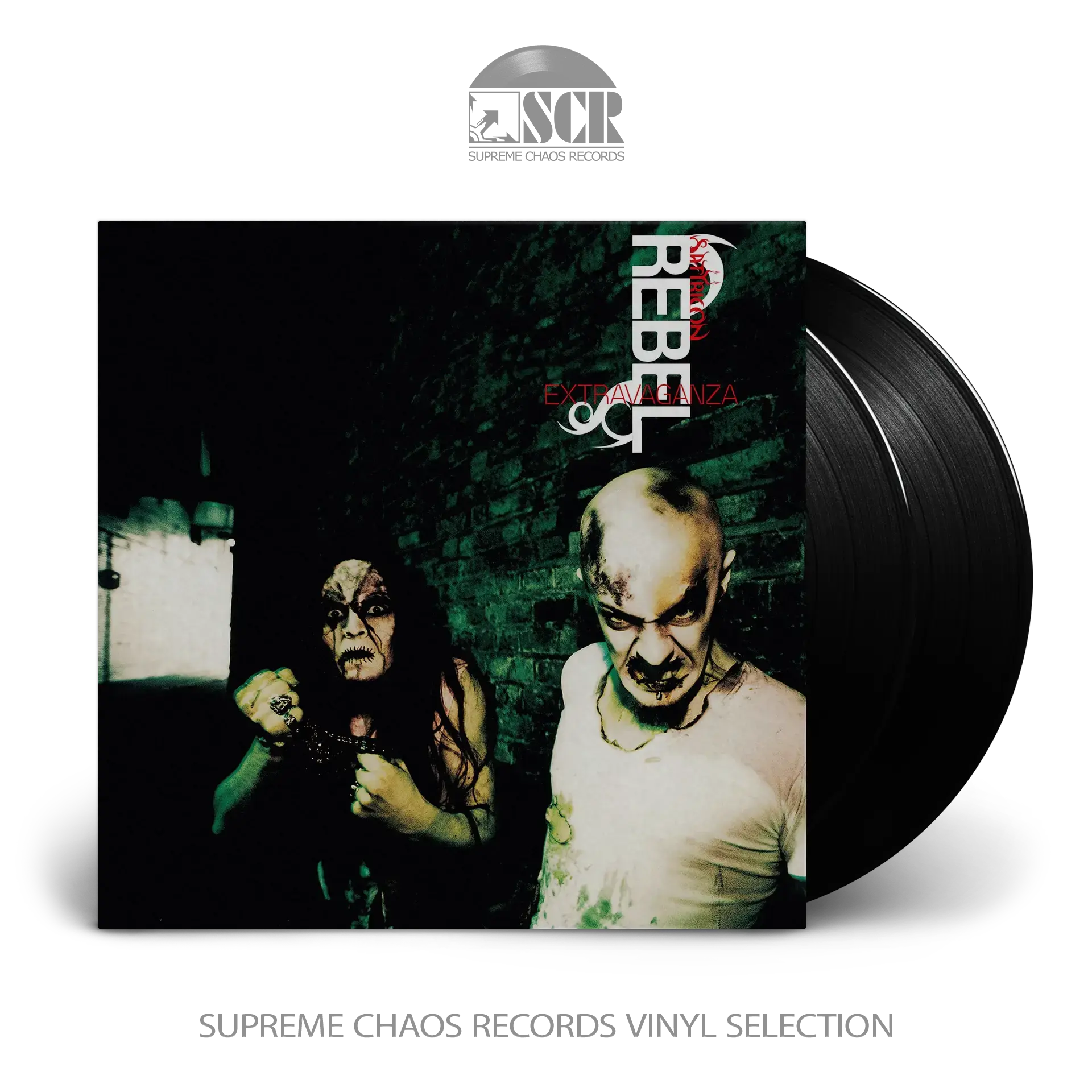 SATYRICON · Rebel Extravaganza | BLACK 2LP (Black Metal Vinyl)